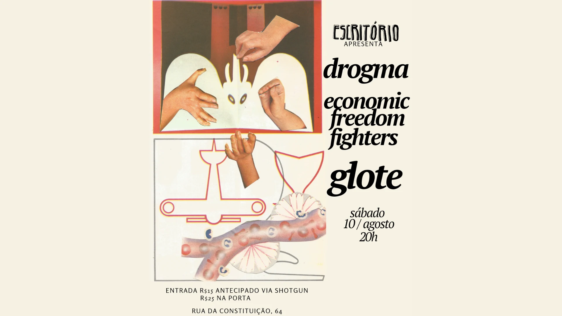 Drogma • Economic Freedom Fighters • Glote No Escritório Cover