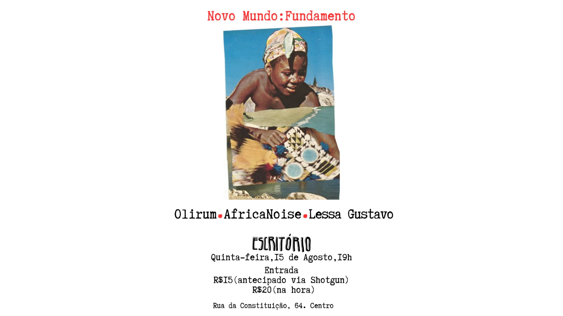 Olirium • Africanoise • Lessa Gustavo No Escritório Cover