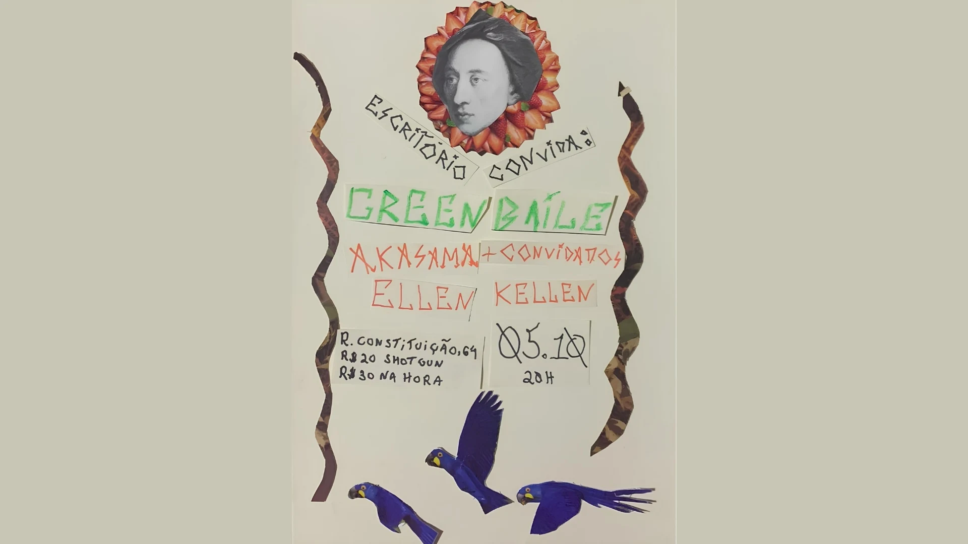 Escritório Convida Green Baile • Akasama • Ellen Kellen Cover