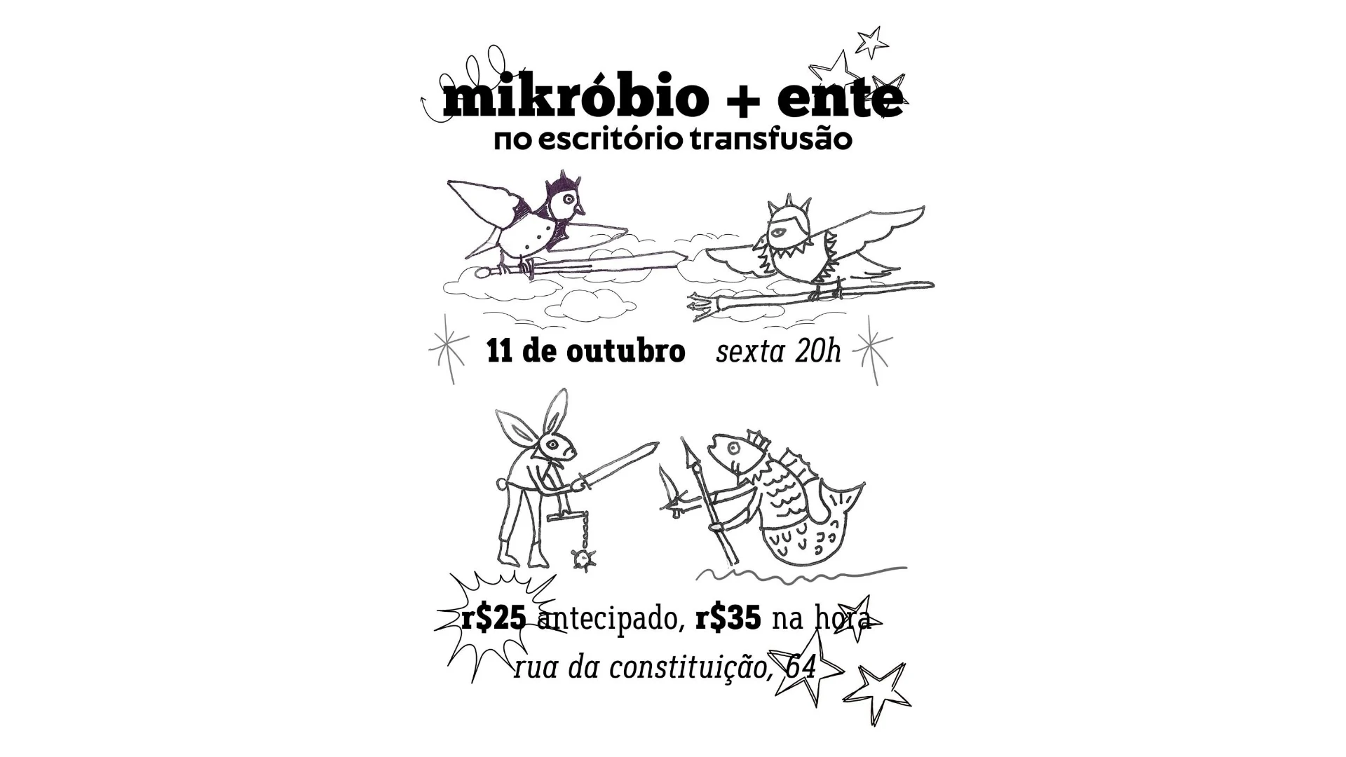 Ente E Mikrobio No Escritório Cover