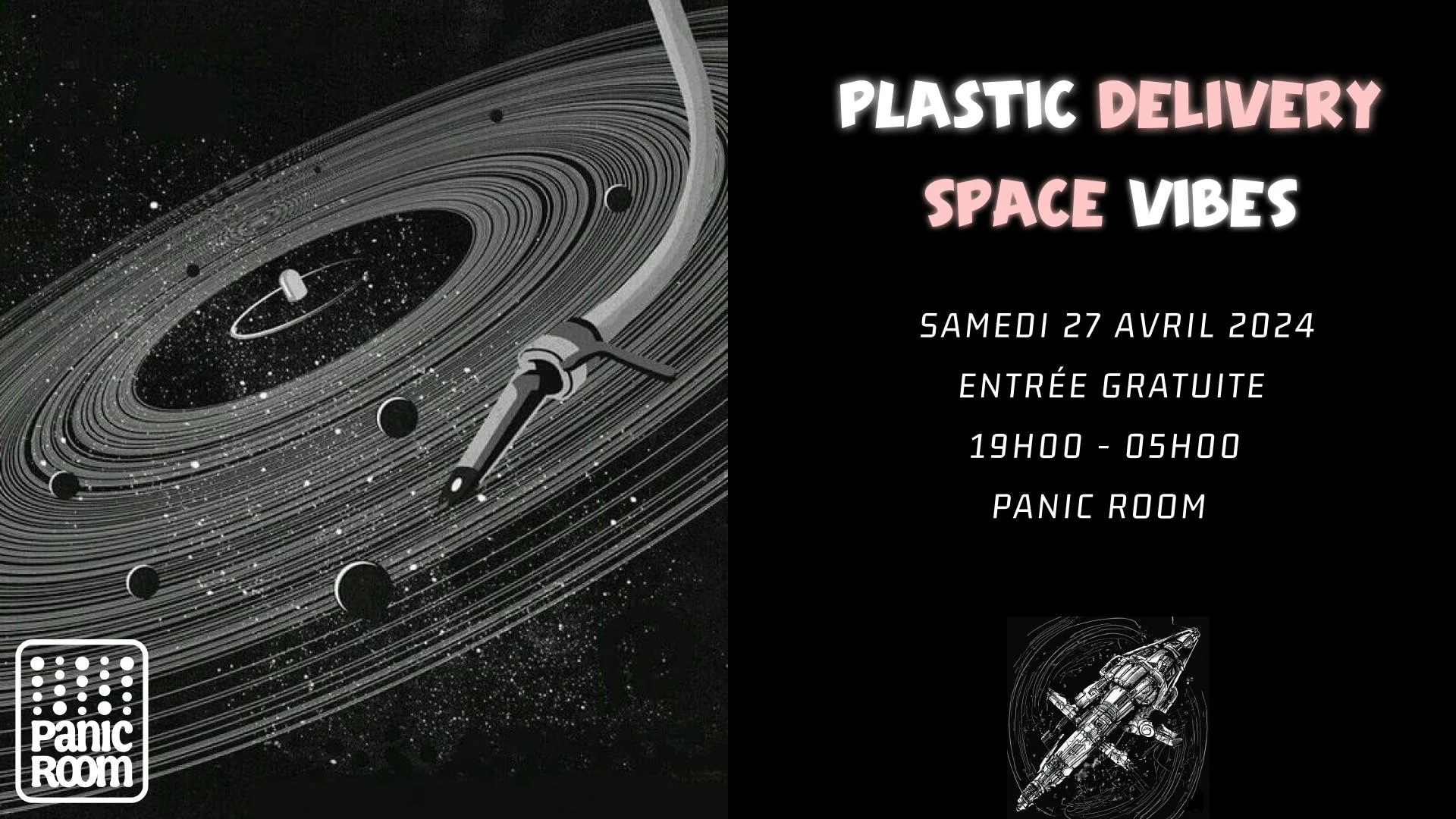 Plastic/Vibes X Space Delivery Cover