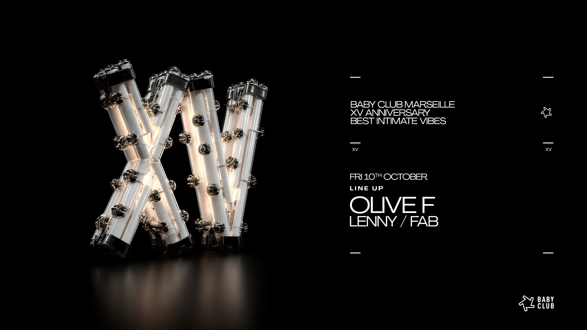 Olive F : Baby Club XV Anniversary + Lenny + Fab Cover