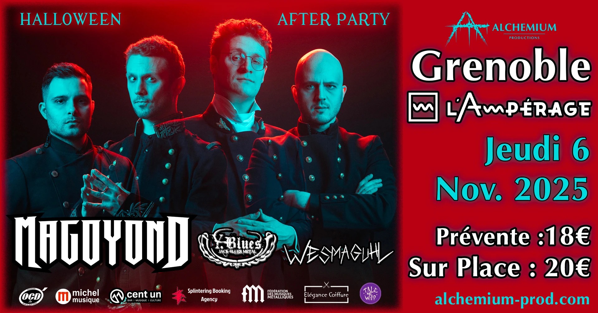 Halloween After Party - Magoyond + Y.Blues + Wesmaguhl Cover