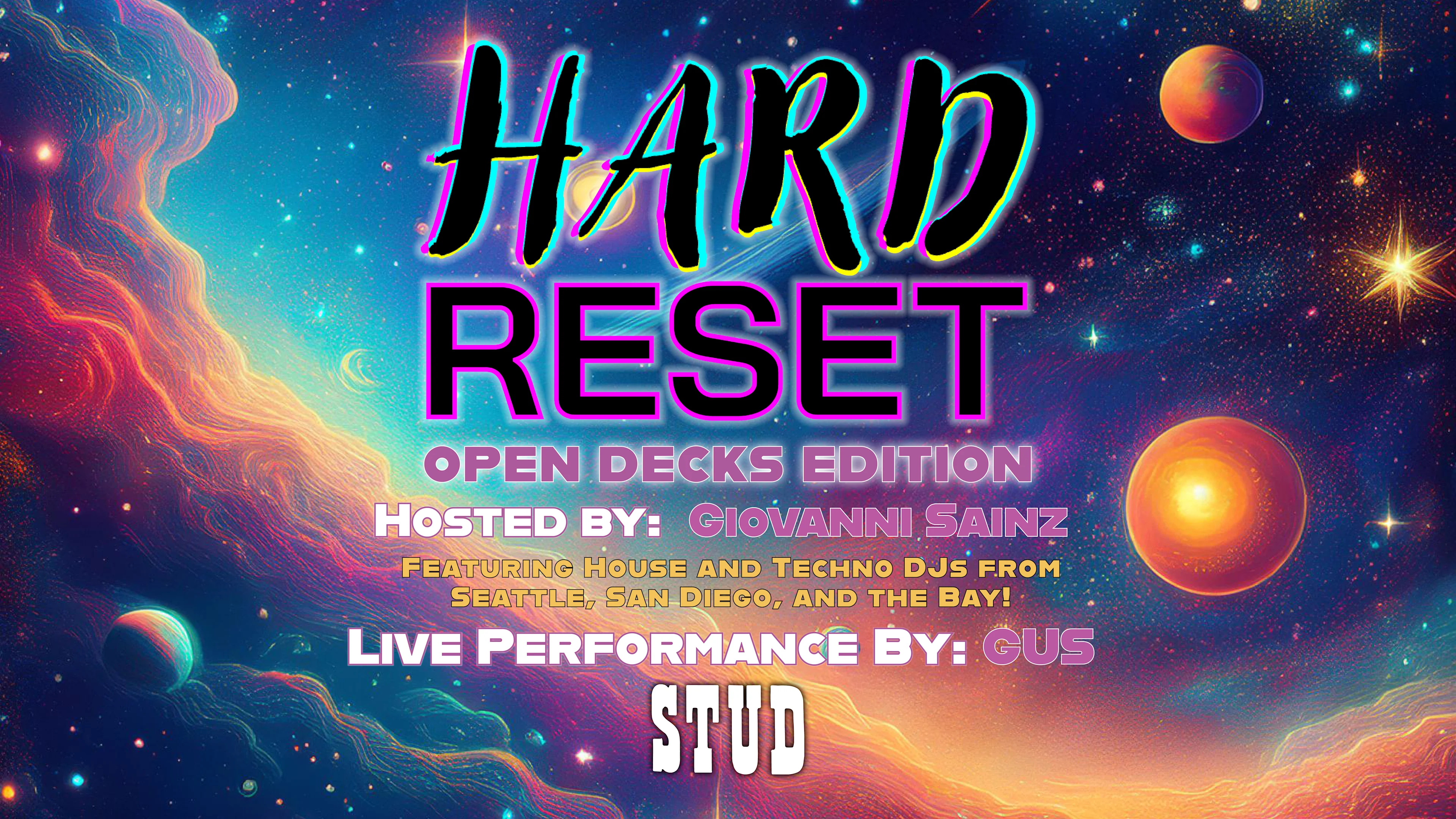 Hard Reset / Open Decks Cover