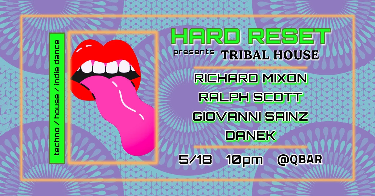 Hard Reset Presents A Night Of Tribal House Cover