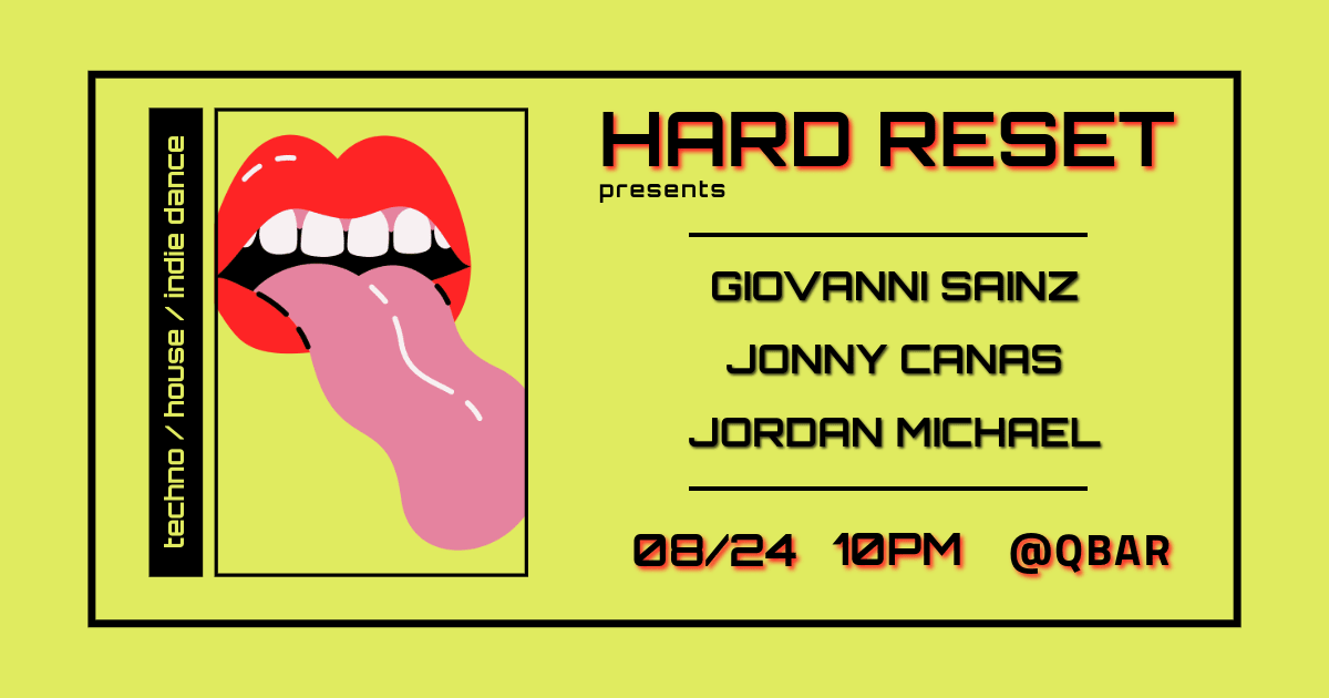 Giovanni Sainz, Jonny Canas, Jordan Michael @ Qbarsf Cover