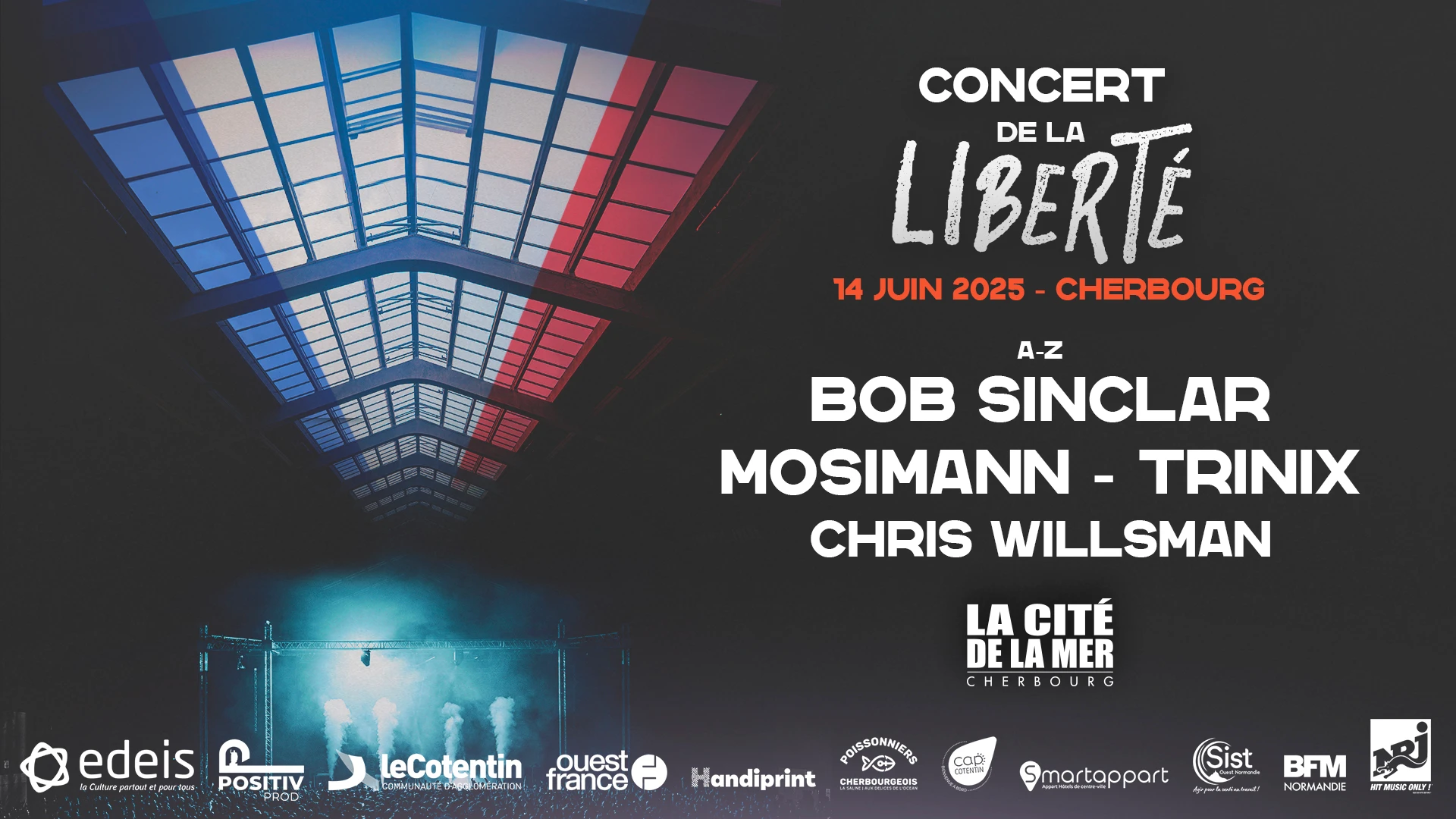Concert De La Liberté 2025 - Cité De La Mer, Cherbourg Cover
