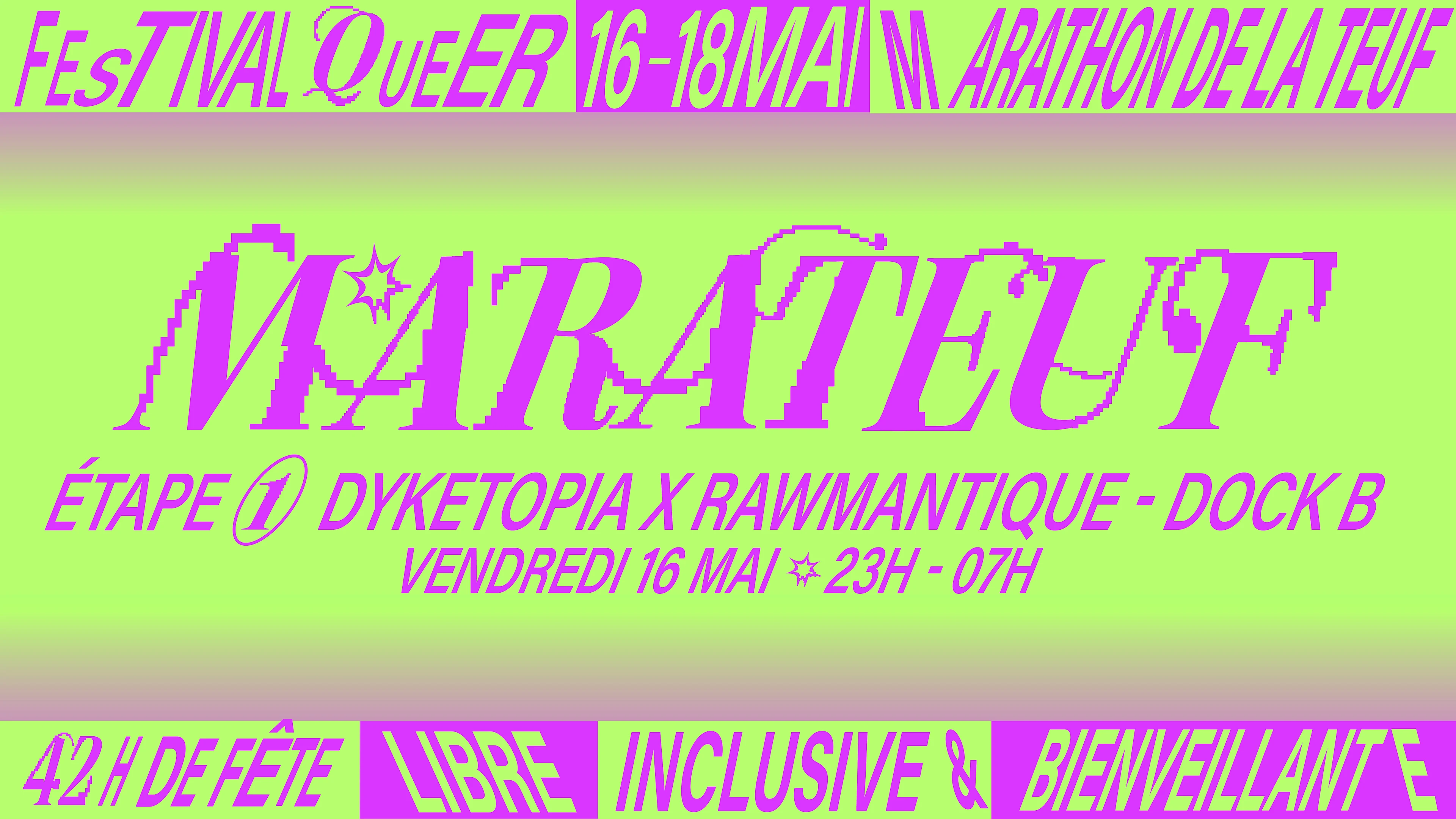 Marateuf X Dyketopia X Rawmantique Cover