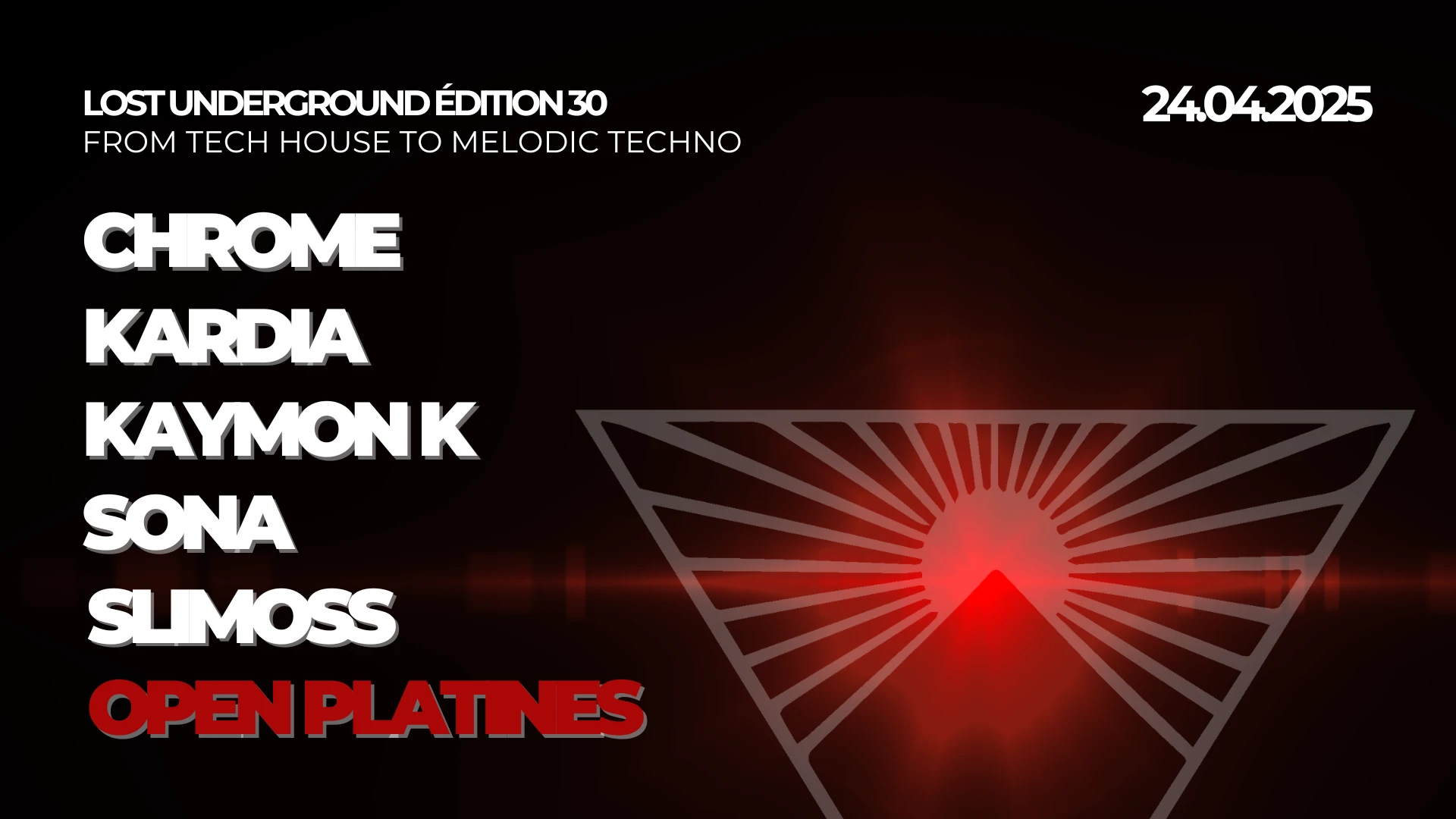 Lost Underground - Apero Techno Du Jeudi - Ep30 Cover
