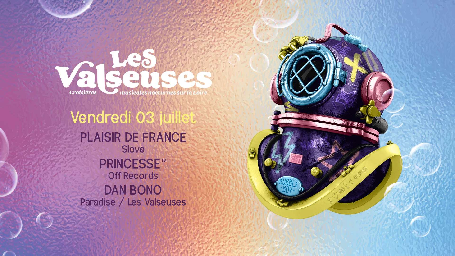Les Valseuses • Plaisir De France • Princesse • Dan Bono Cover