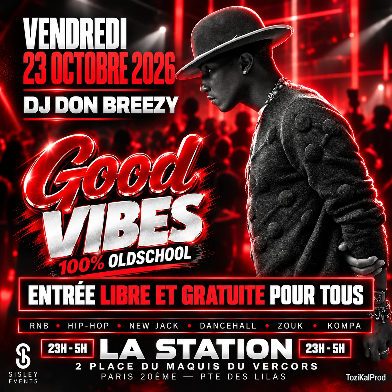 Old School La Station Cover
