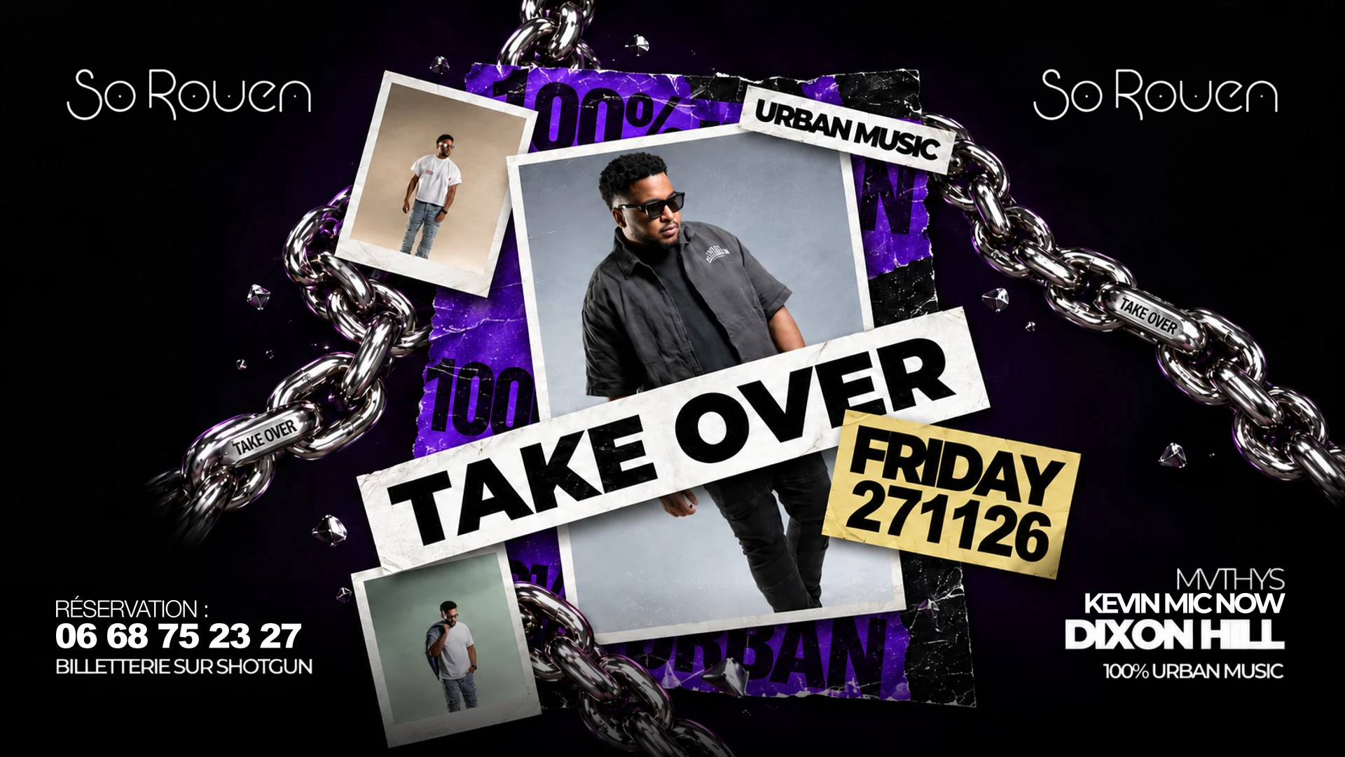 Take Over X Dixon Hill Cover