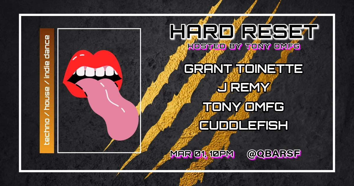 Hard Reset Hosted By Tony Omfg Cover