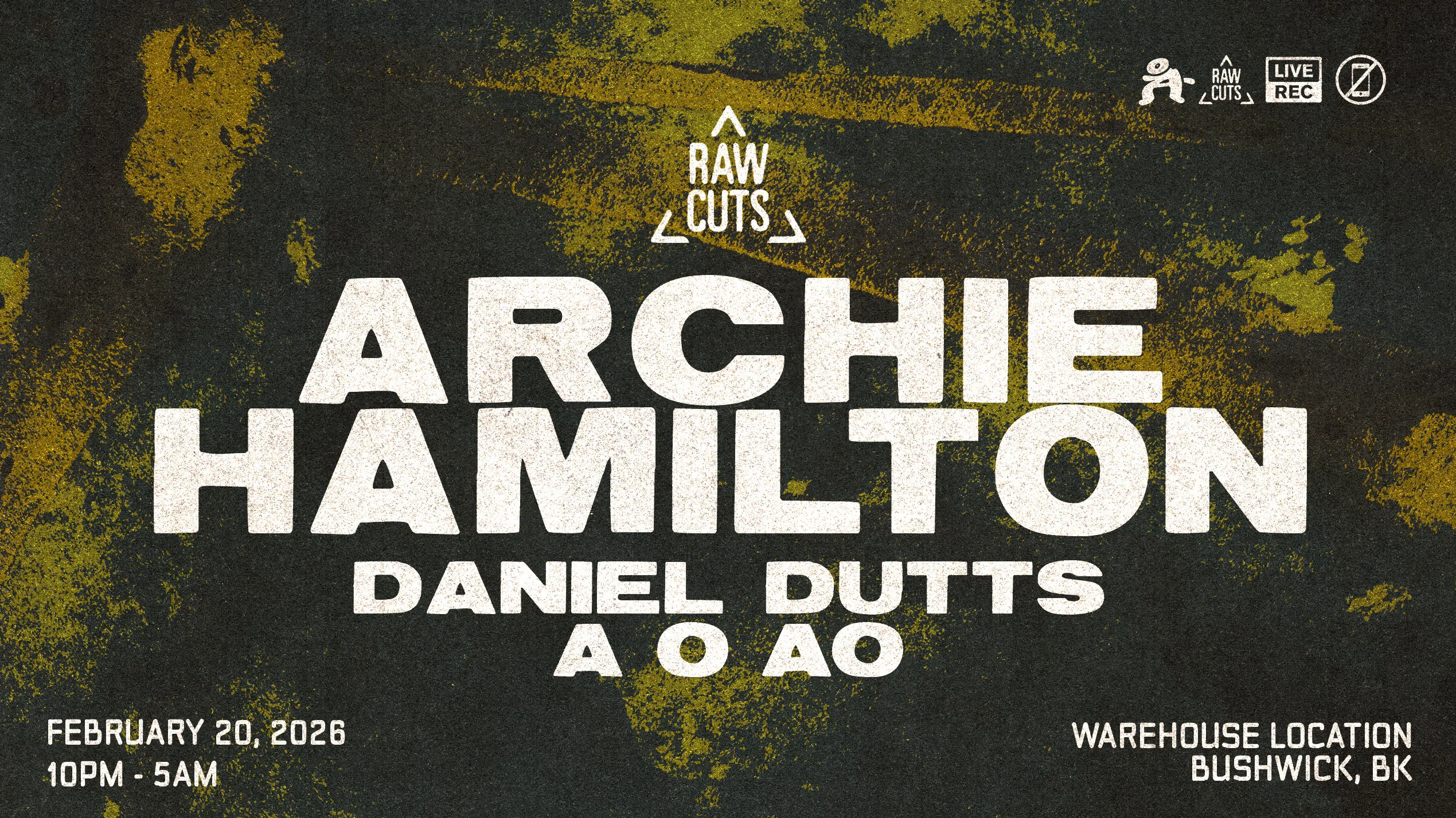 Raw Cuts: Archie Hamilton Cover