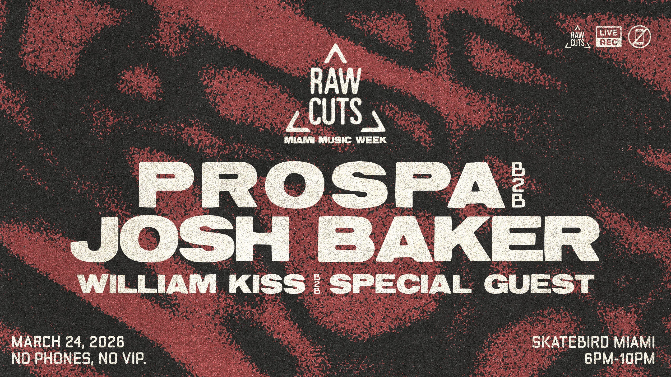 Raw Cuts: Prospa B2b Josh Baker Cover