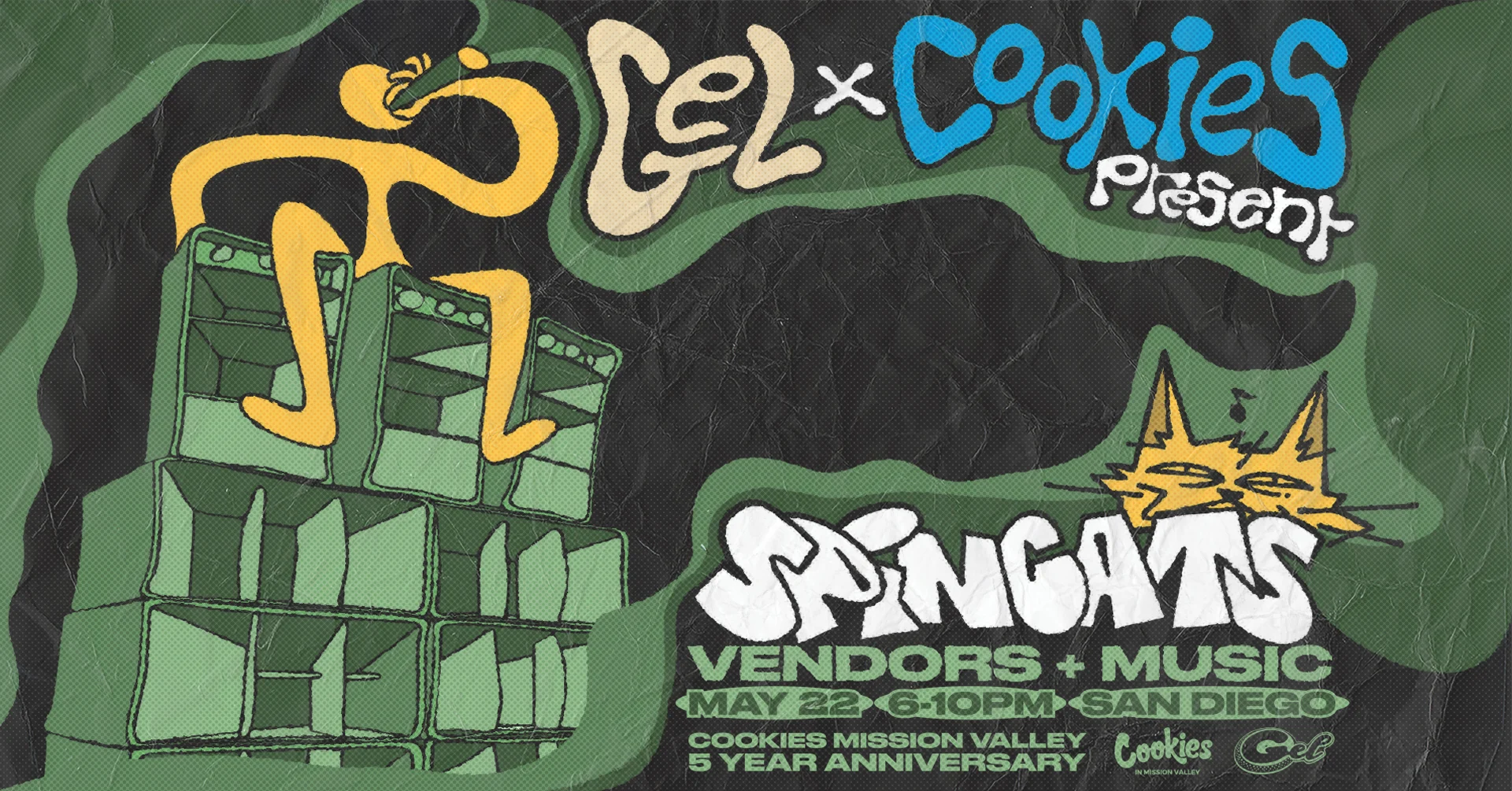 Gel X Cookies Present Spincats Cover