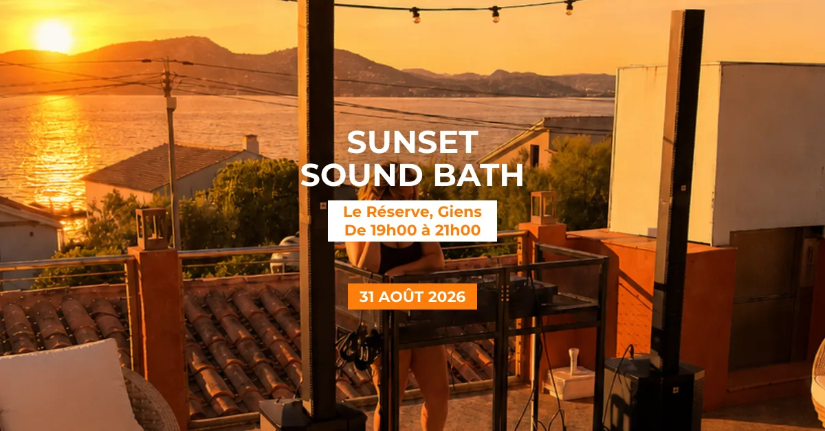 Dj Electronic Sound Bath ☀️ Al Zon 🌙 La Réserve Cover