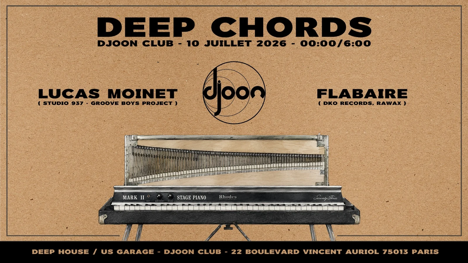 Deep Chords : Lucas Moinet & Flabaire Cover