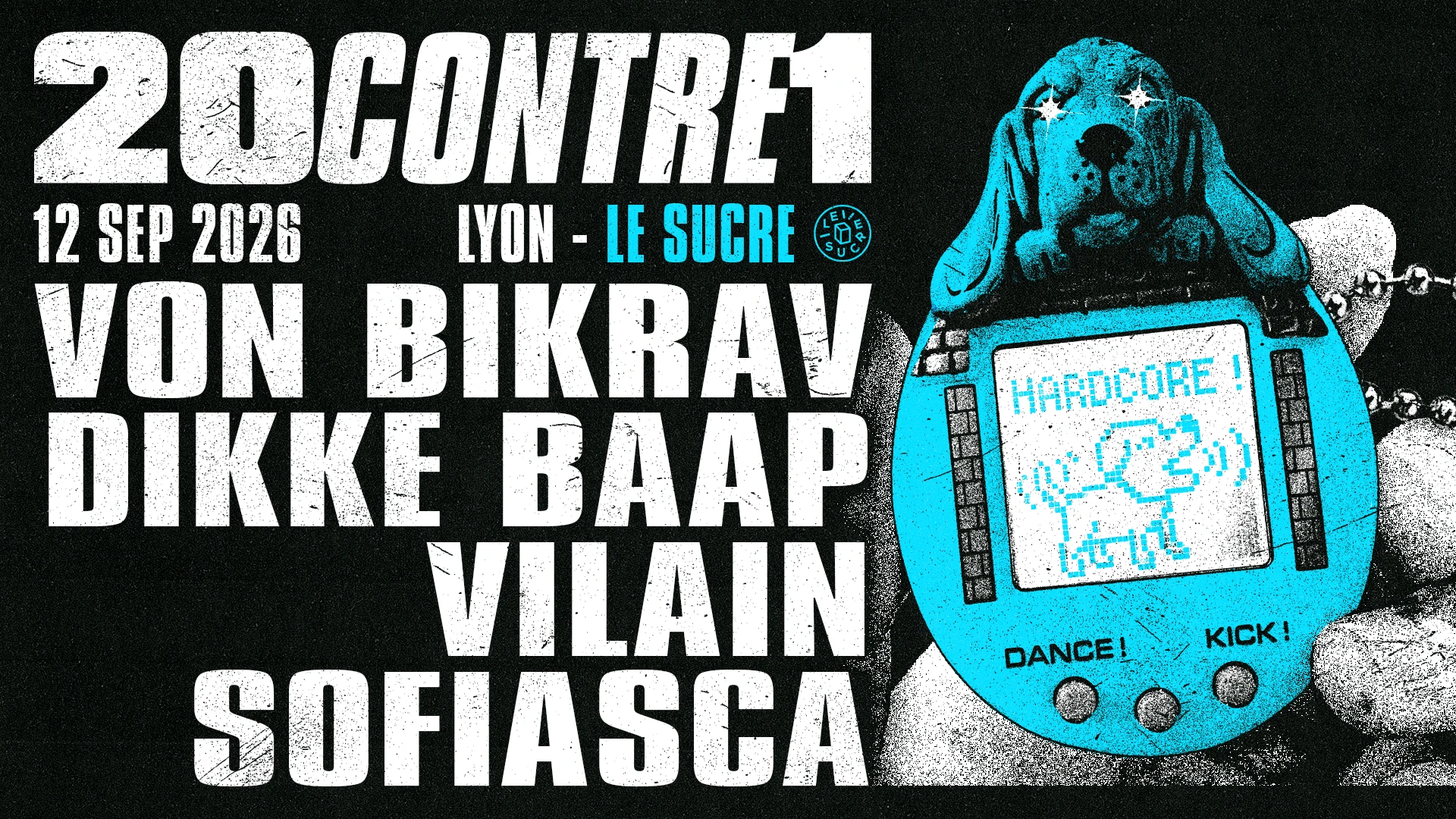 20contre1 : Von Bikräv, Dikke Baap Vilain & More Cover