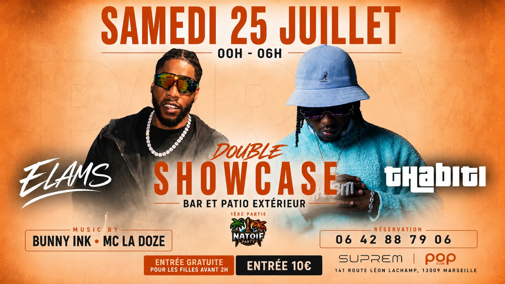 Elams / Thabiti En Showcase Ce Samedi 25 Juillet 2026 Cover