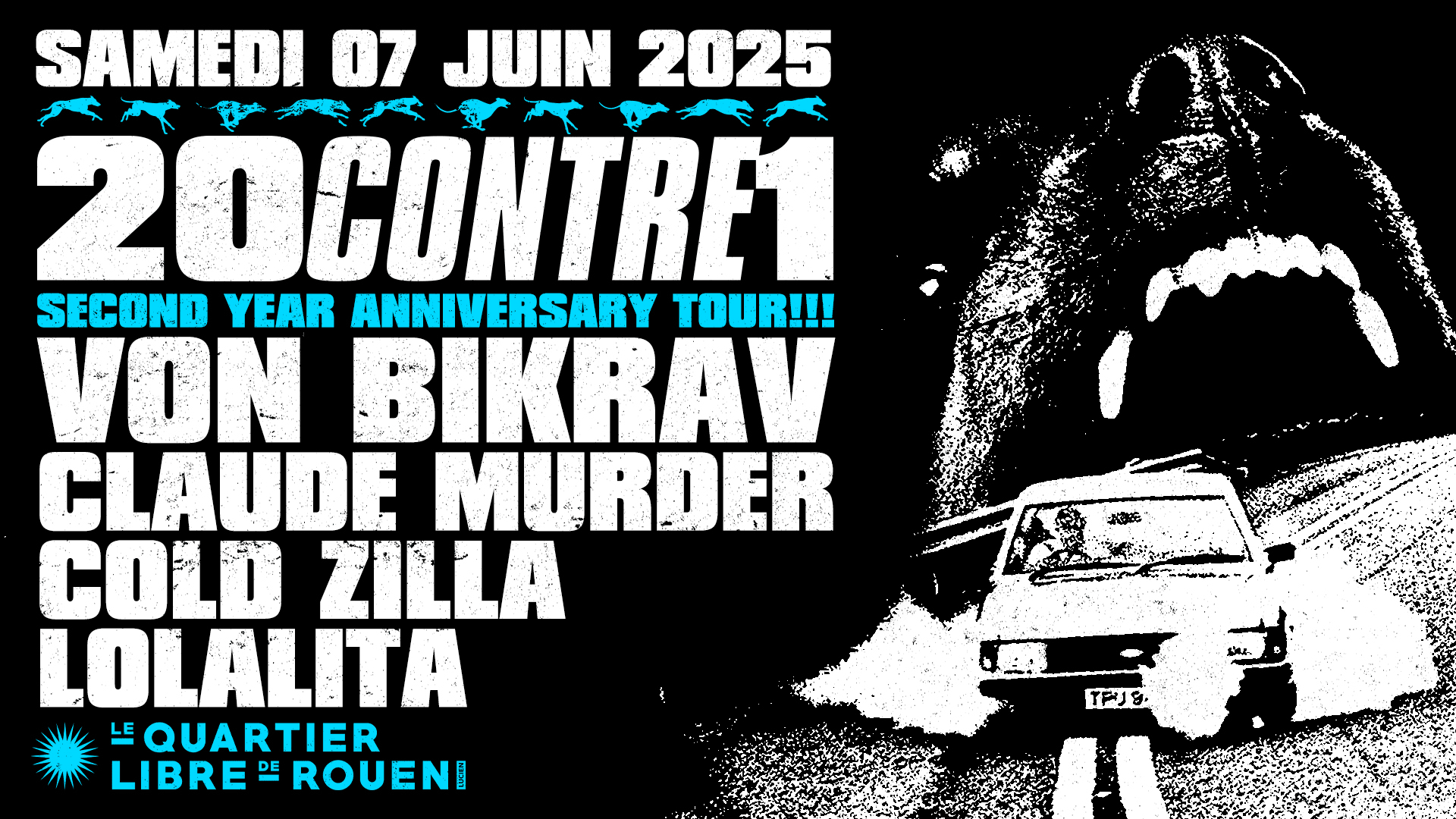 20contre1 Rouen  : Von Bikräv · Lolalita · Claude Murder ... Cover
