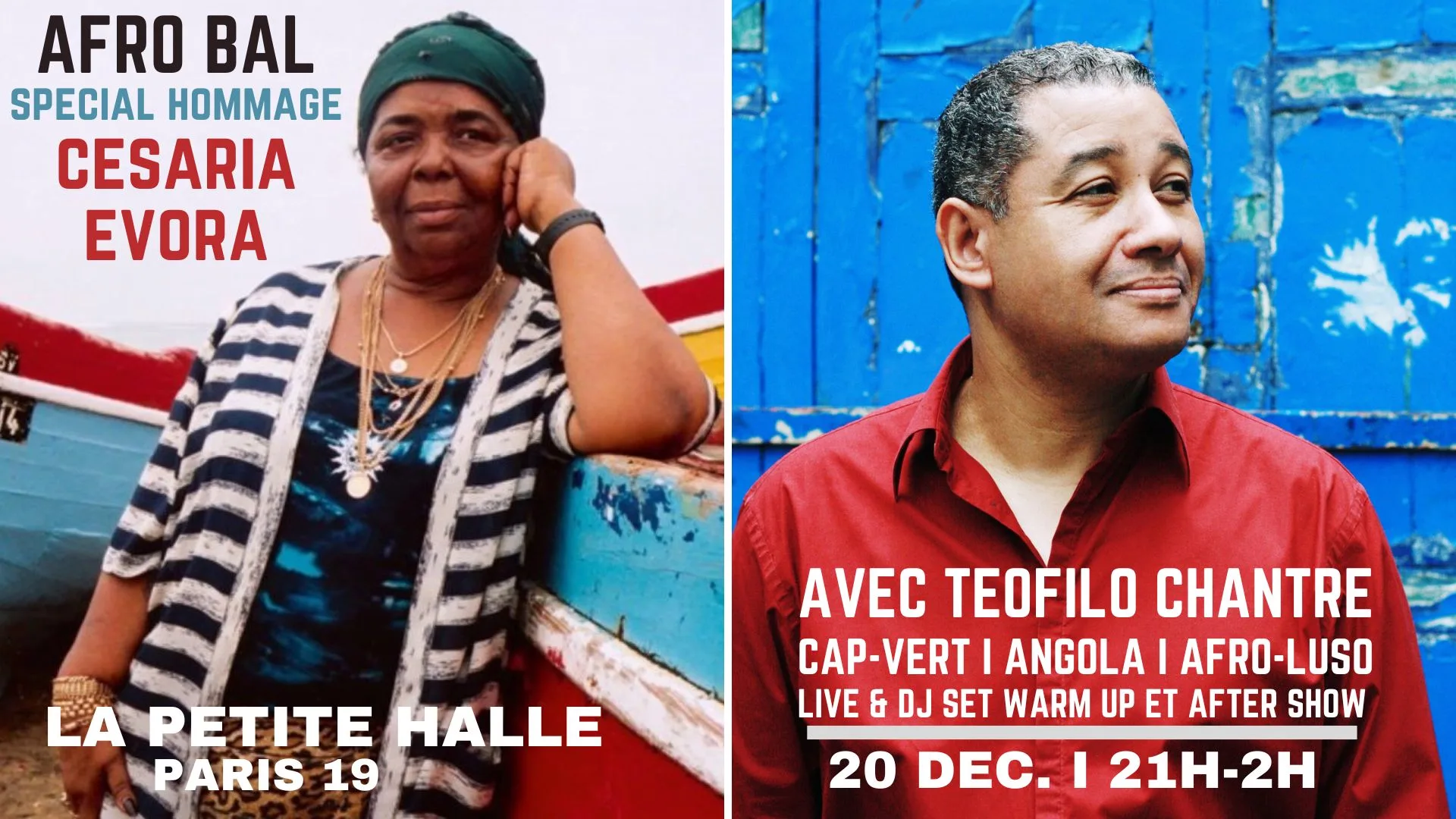 Afro Bal Hommage À Cesaria Evora À La Petite Halle Villette Cover