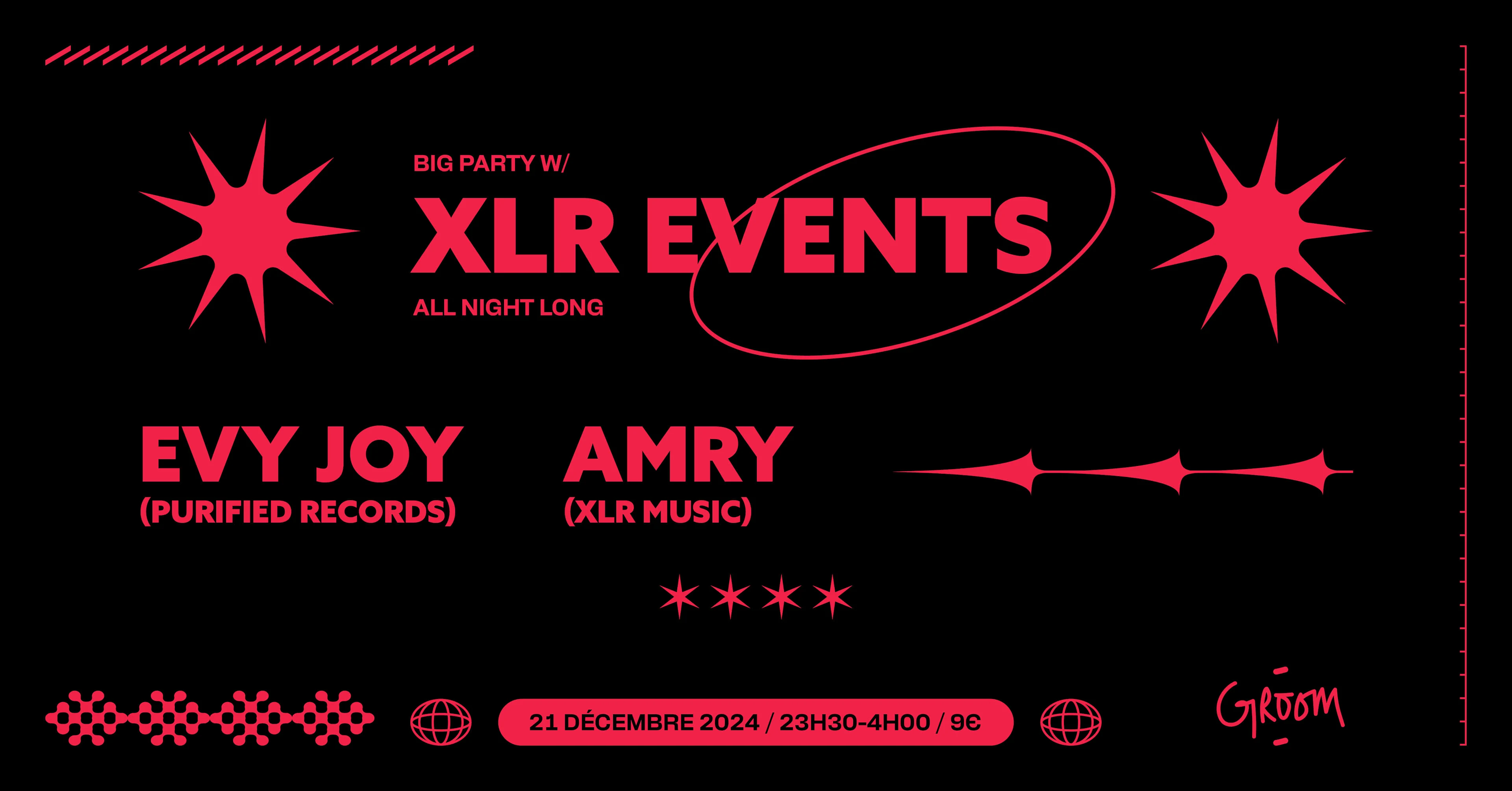 All Night Long W/ Xlr Events – Evy Joy & Amry Cover