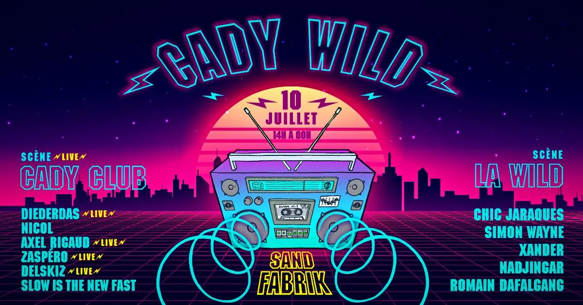 Cady Wild : Pantin City Beach Cover