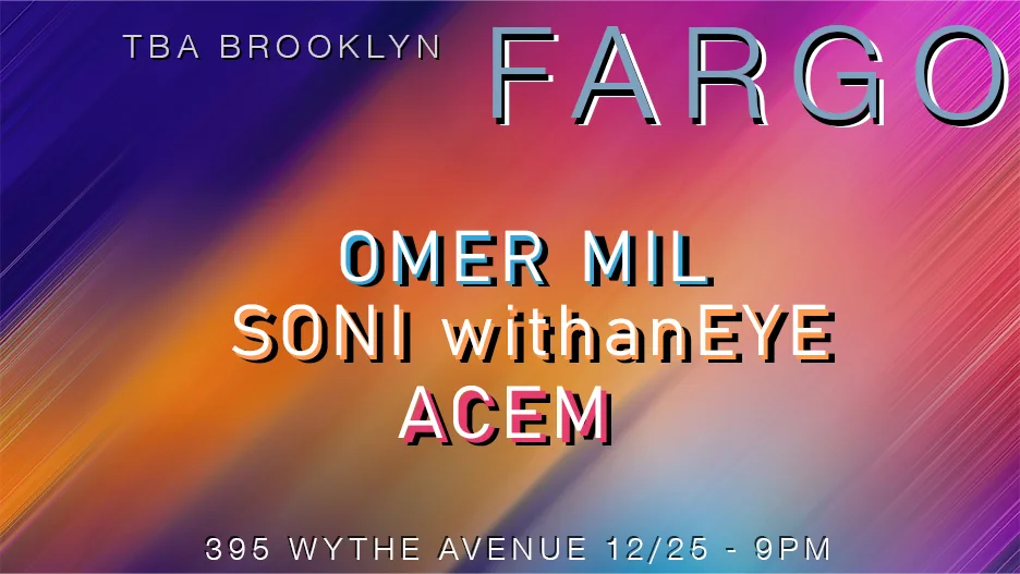Fargo: Omer Mil, Soni Wihaneye, Acem Cover