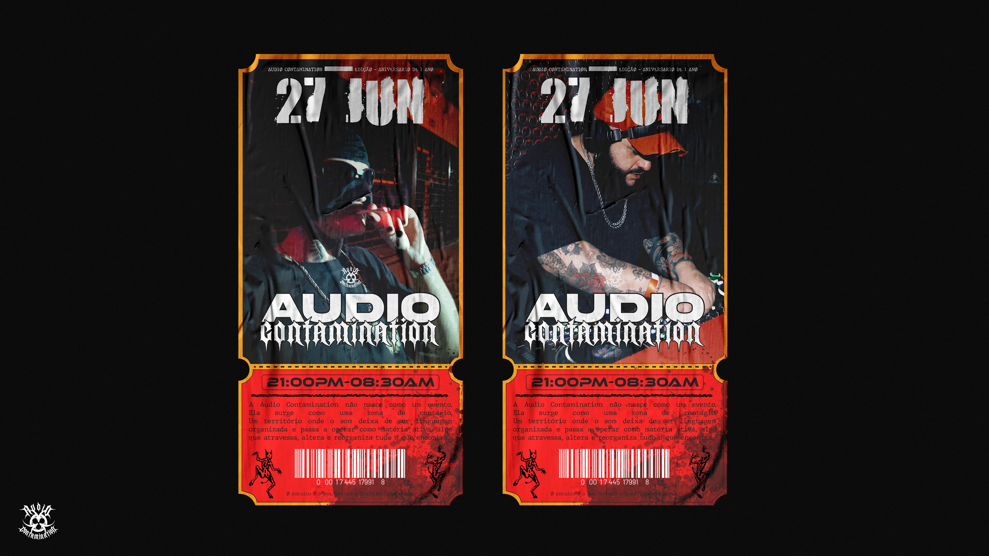 Audio Contamination - Edição De Aniversário De 1 Ano Cover