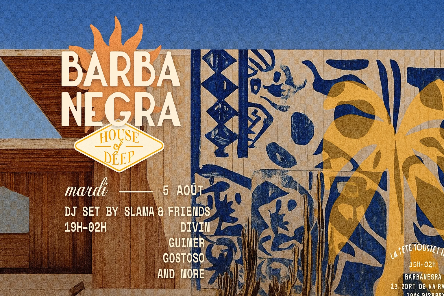 Barba Negra House Of Deep Présent : Slama & Friends Cover