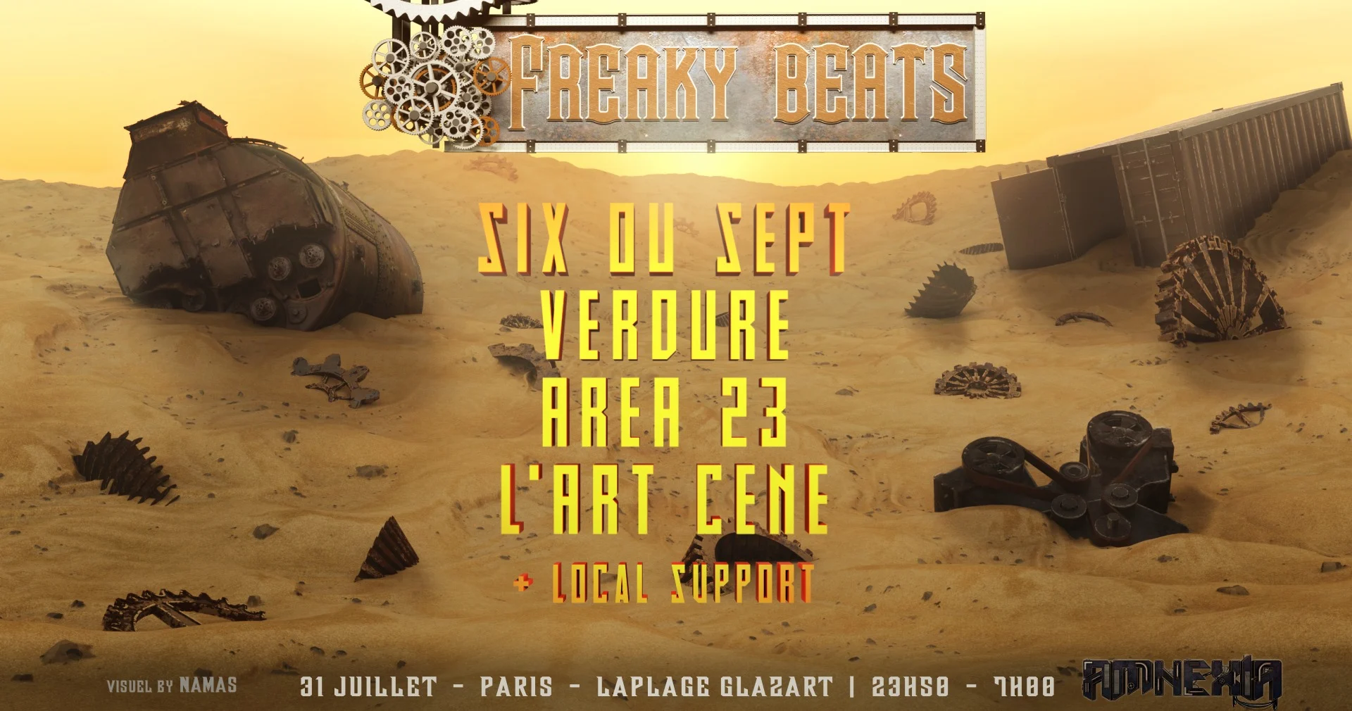 Freaky Beats Acid Party 31.07 Cover