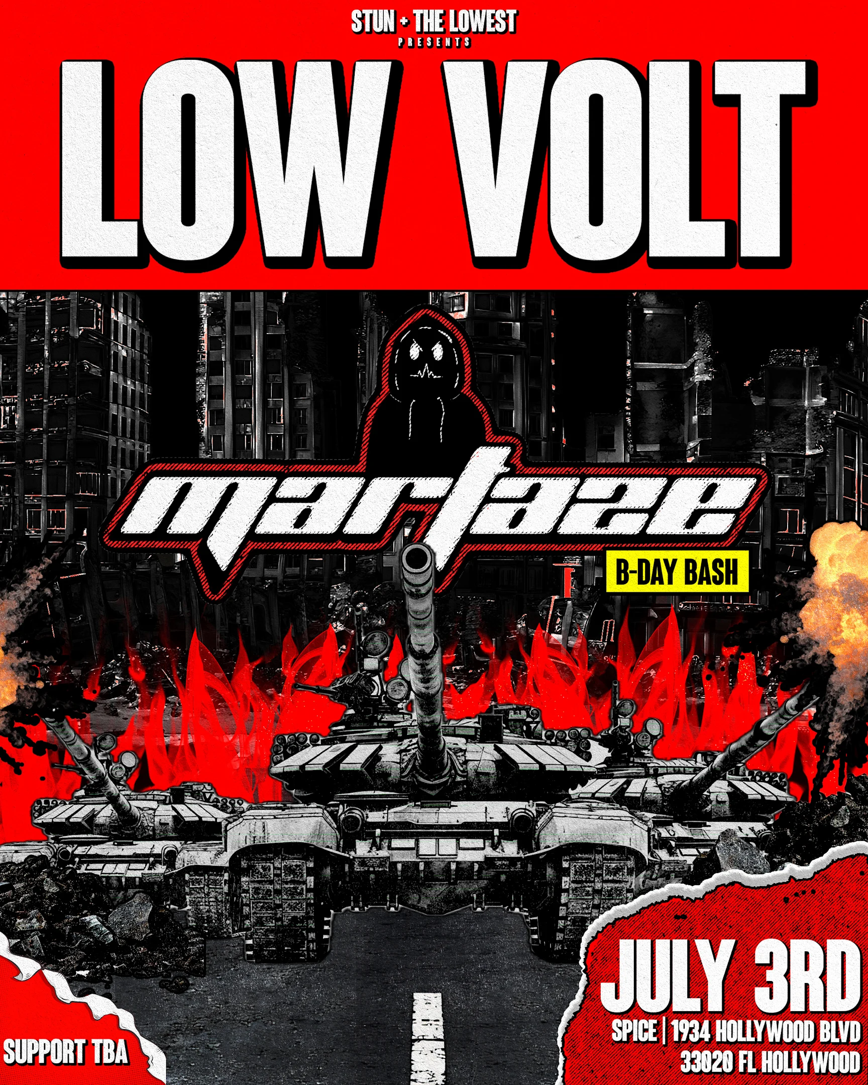 Low Volt Ft. Martaze (Bday Bash) Cover