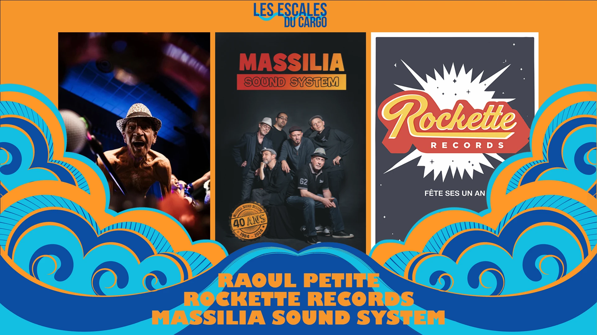 Massilia Sound System -  Raoul Petite - Rockette Records Cover