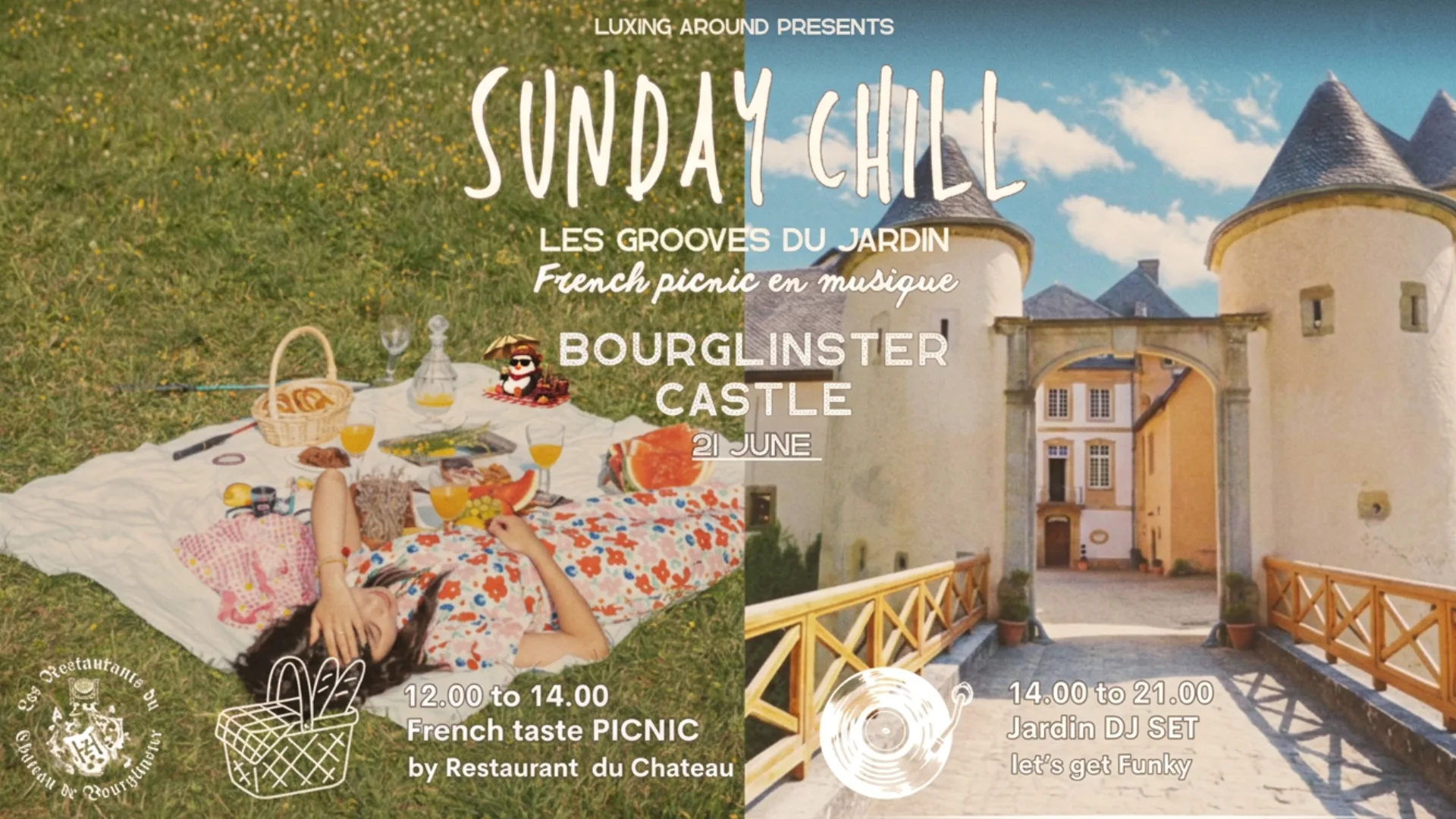 Picnic En Musique By Luxing Around - At Bourglinster Castle Cover