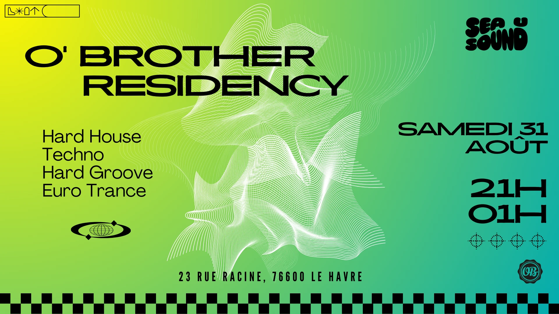 O' Brother - Techno Residency Cover