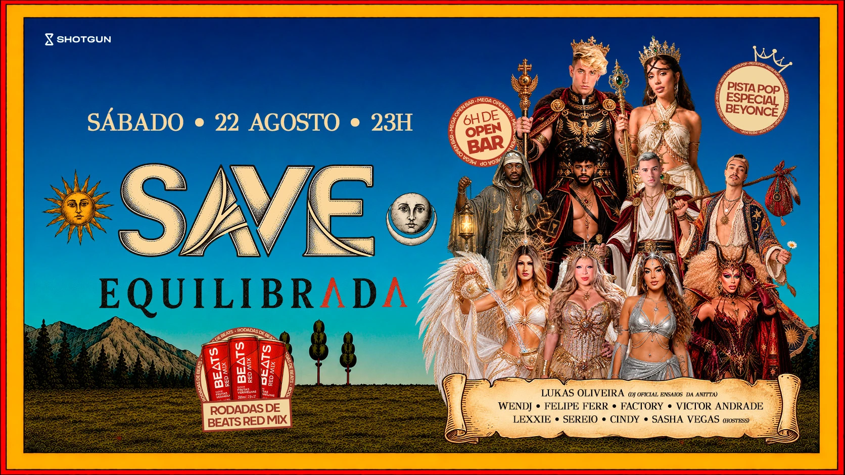 Save Equilibrada | Open Bar | Rodadas Beats | 2 Pistas Cover