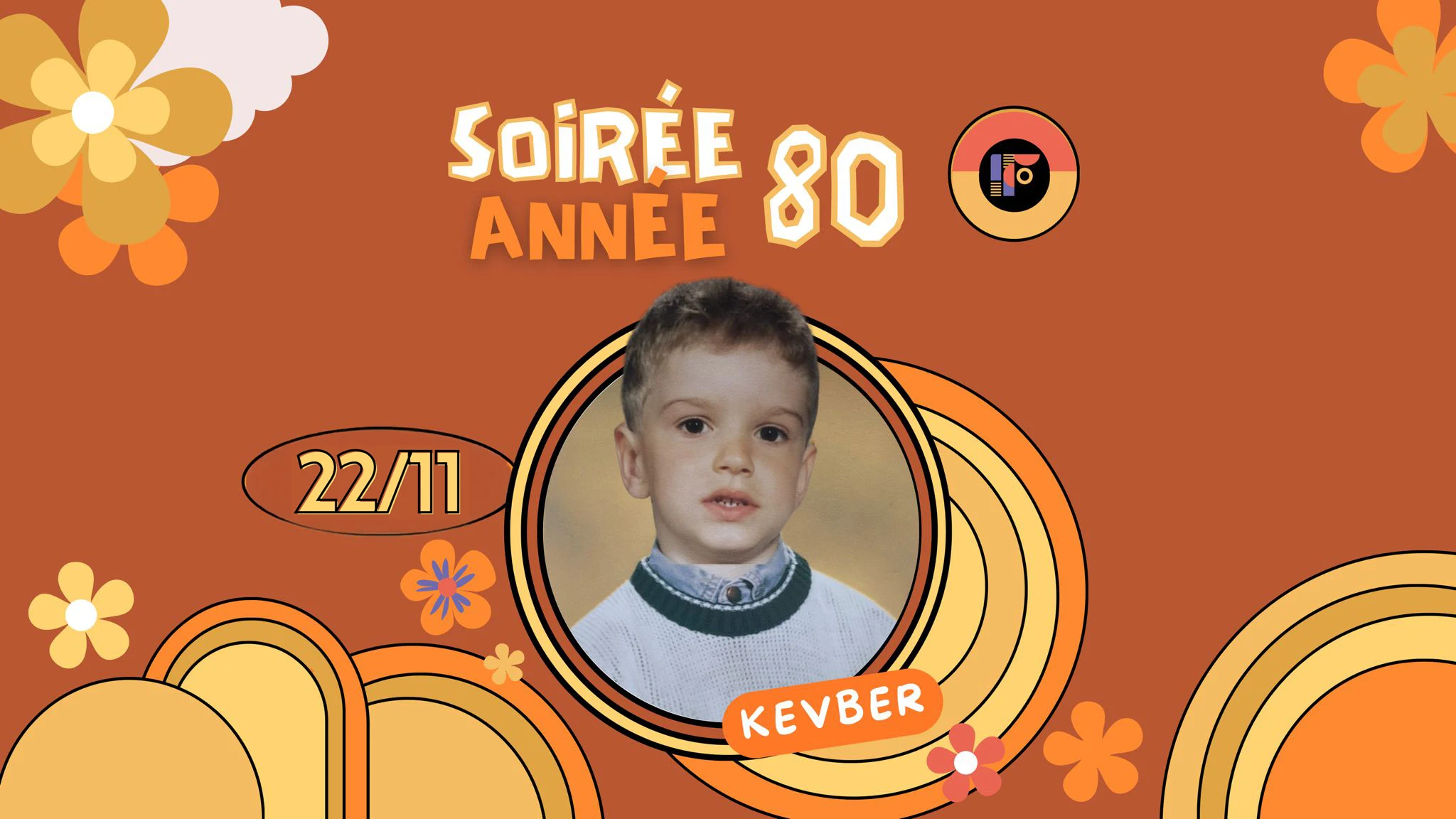 Kevber À La Fonderie - Soirée Années 80 ! Cover