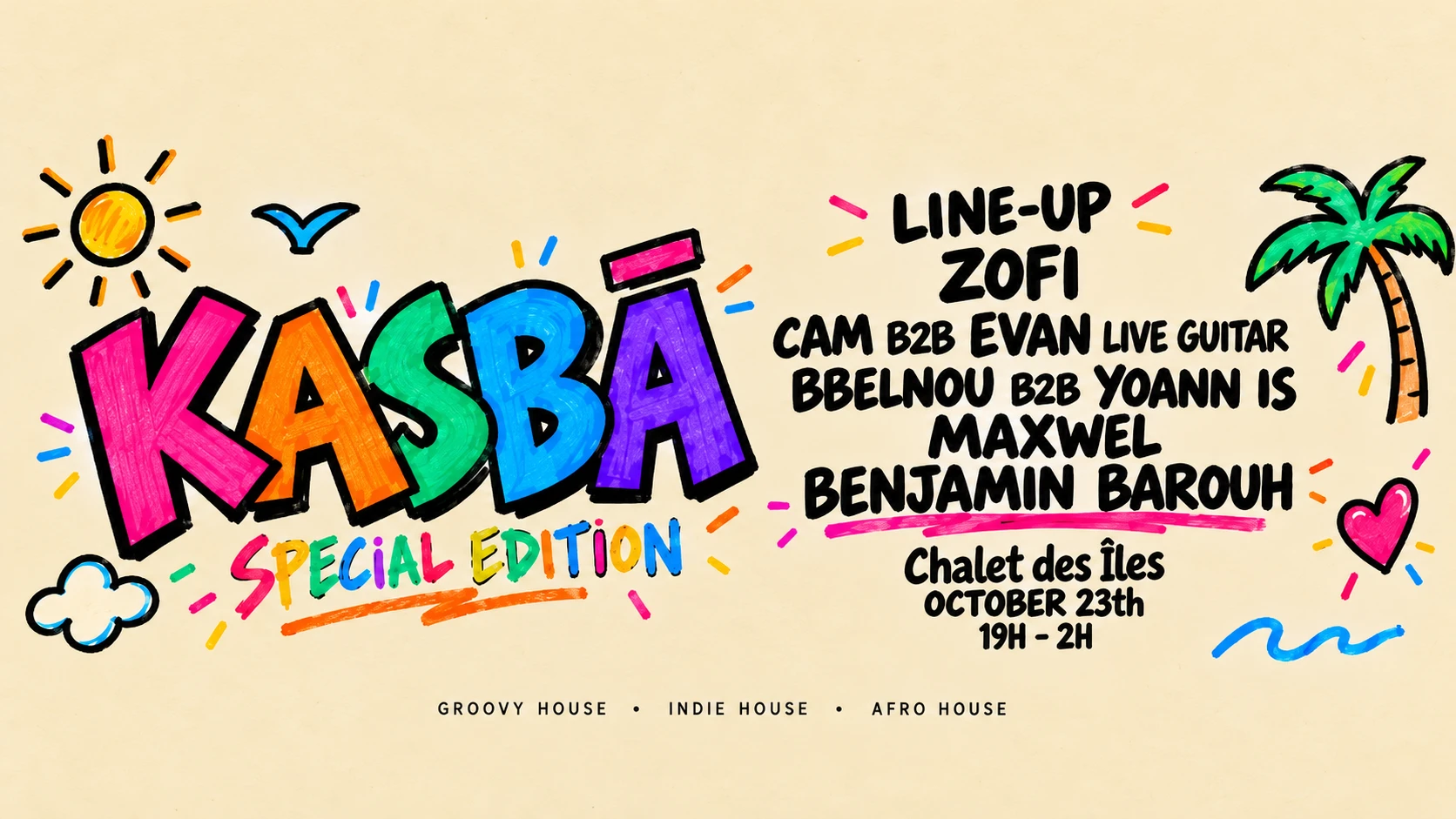 Kasbā | Châlet Des Iles | 23/10 Cover