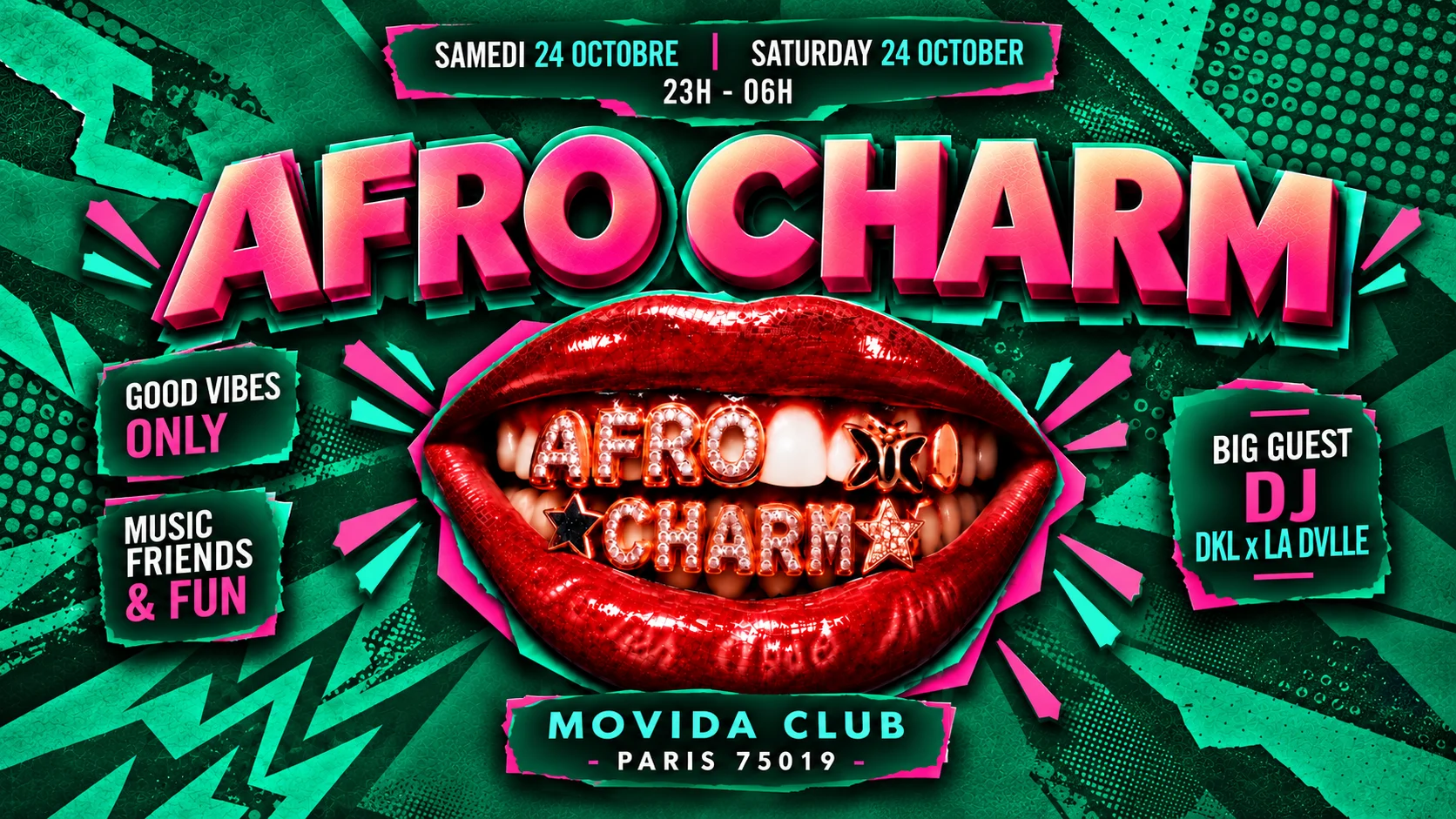 Afro Charm Club 🧨 Cover