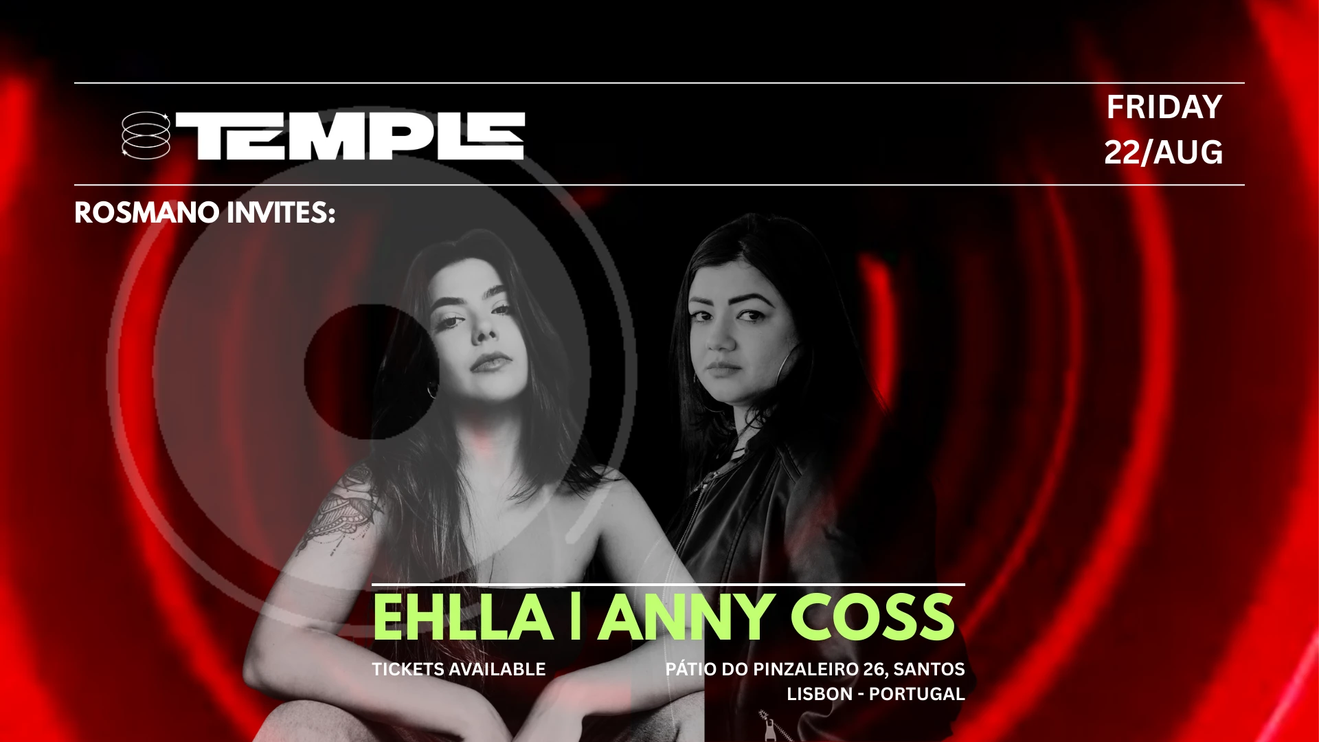 Rosmano Invites: Ehlla X Anny Coss Cover