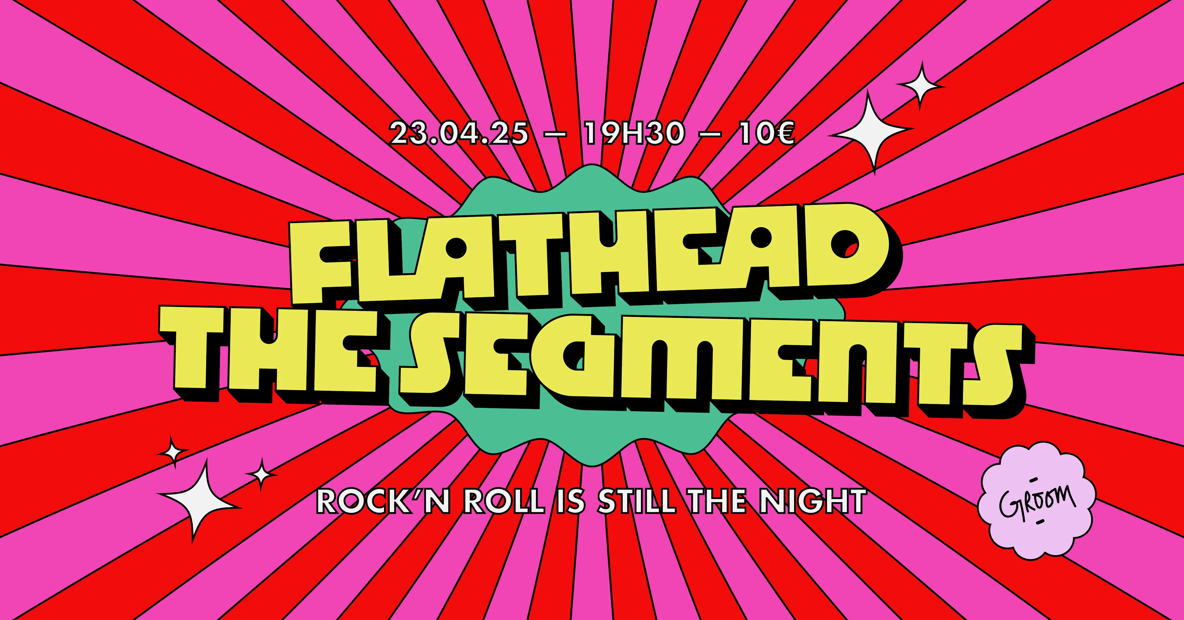 Concert : The Segments + Flathead (Power Pop) Cover