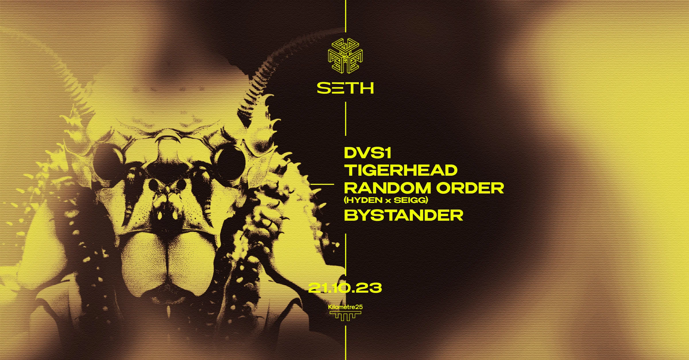 Exil X Seth X Km25: Dvs1, Tigerhead, Random Order, Bystander Cover