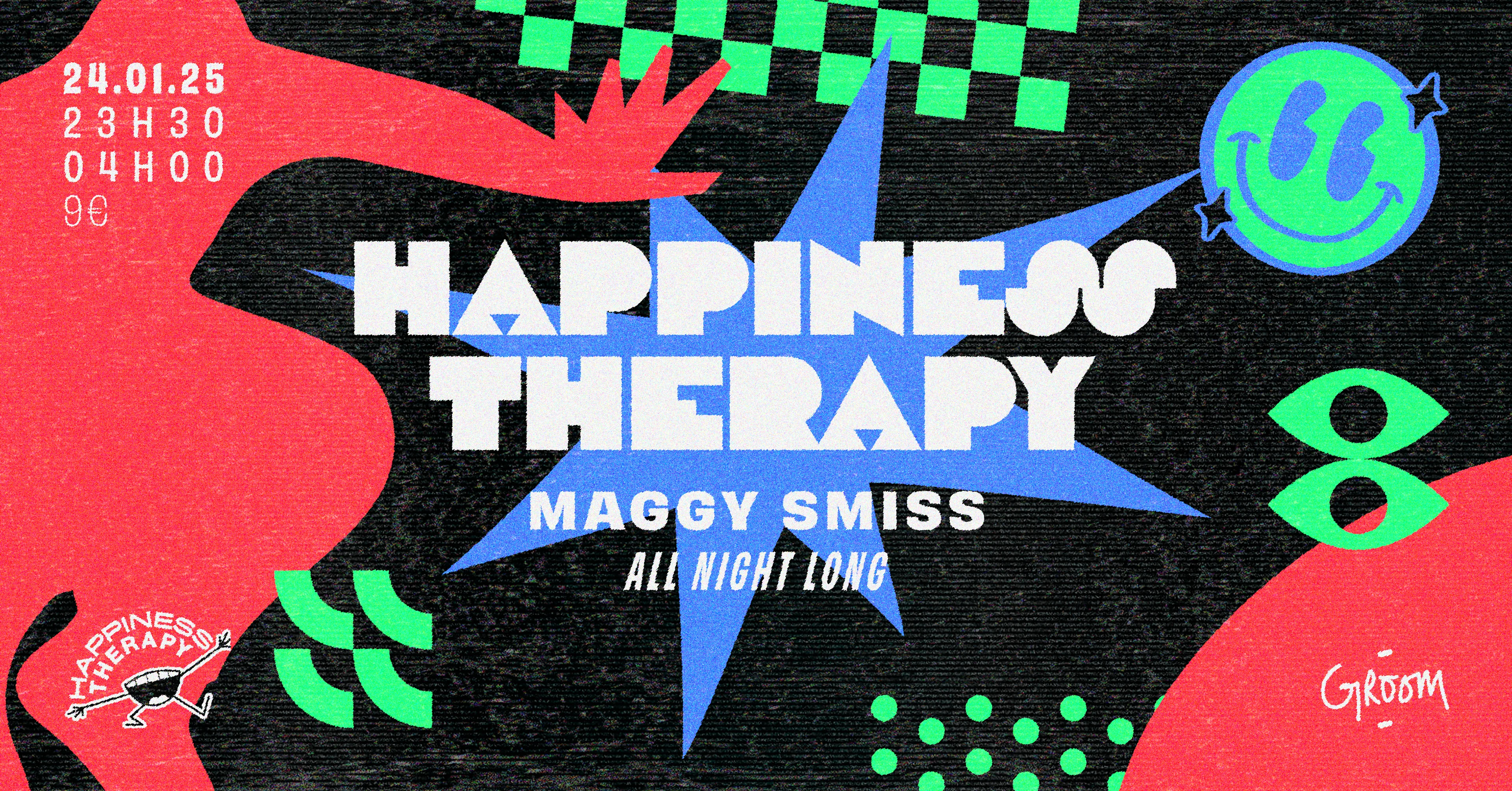 All Night Long : Maggy Smiss (Happiness Therapy) Cover