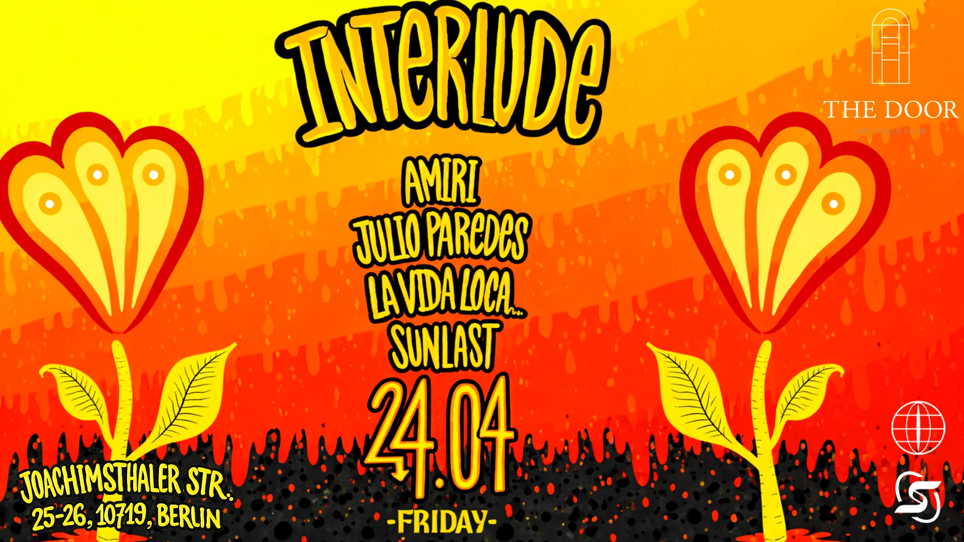 Interlude @ The Door Berlin 24.04 Cover