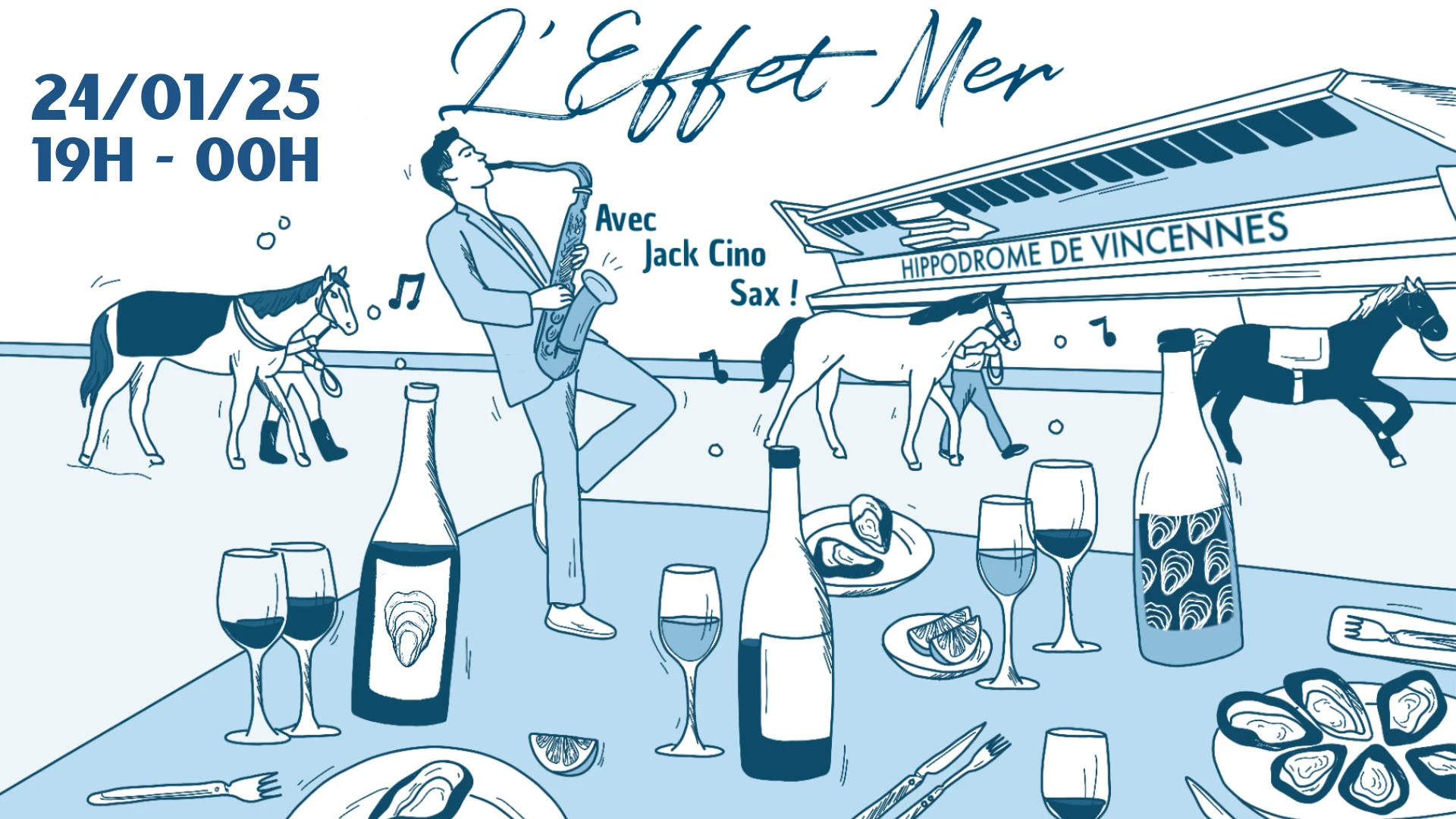L'effet Mer W/ Jack Cino Djsax Cover