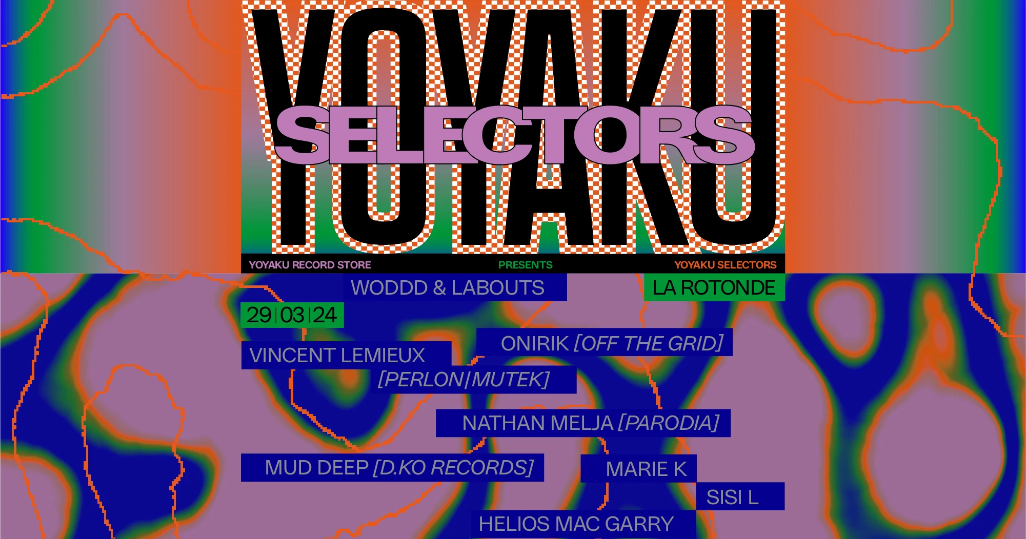 Yoyaku Selectors - 3 Scènes - Curated By Woddd & Labouts Cover