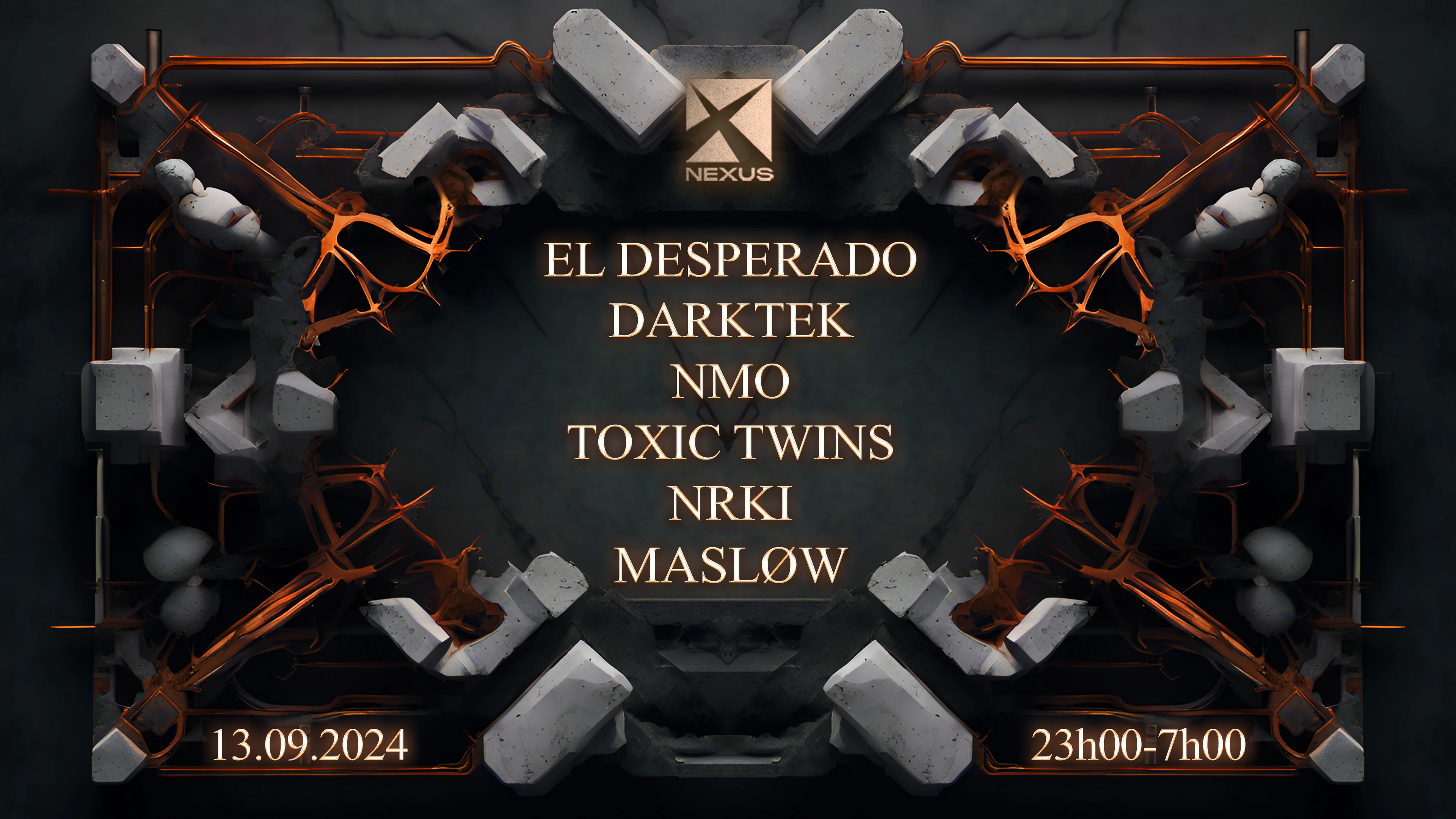 Nexus : El Desperado - Darktek - Nmo - Toxic Twins And More Cover
