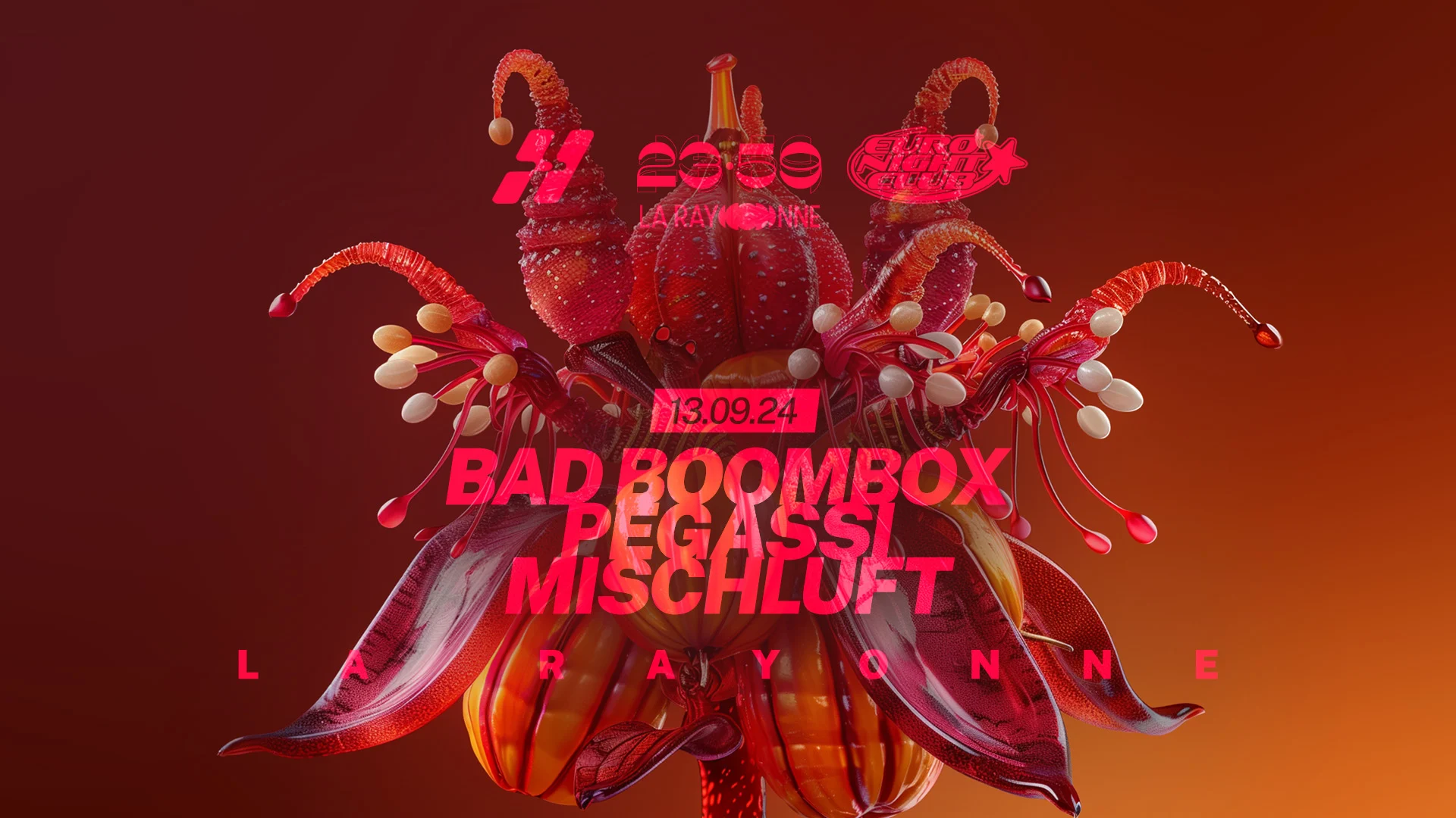 23:59 X Euronight Club X Hot Meal Records Cover