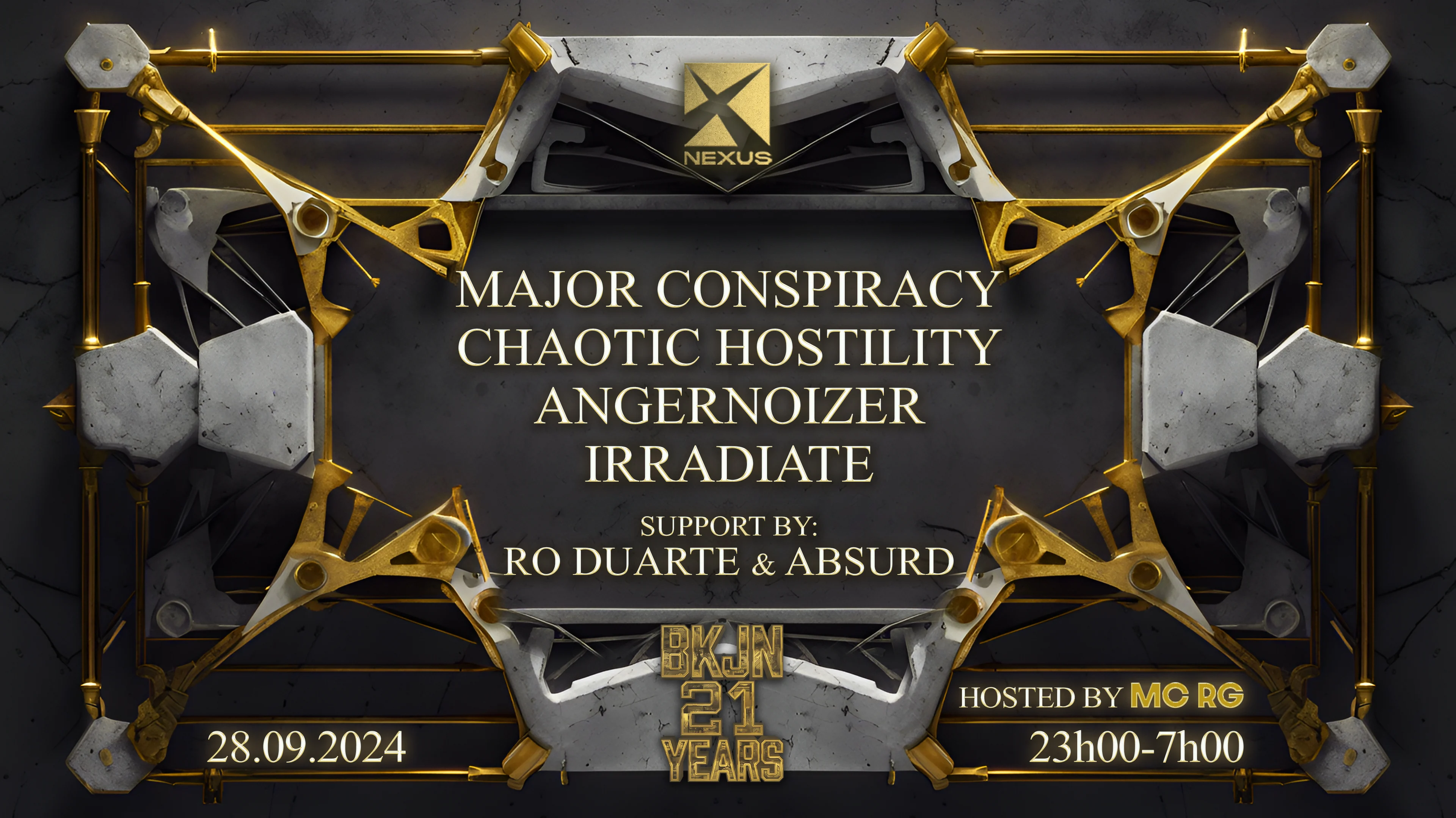 Nexus : Major Conspiracy | Chaotic Hostility | Angernoizer Cover